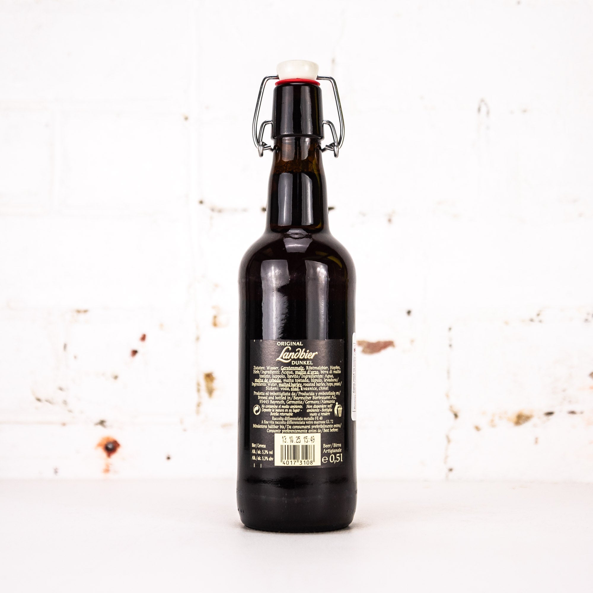 Bayreuther - Aktien Landbier Frankisch Dunkel 500ml