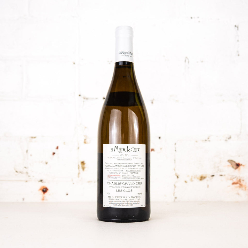 Benjamin Laroche - La Manufacture Grand Cru Les Clos 2023 750ml