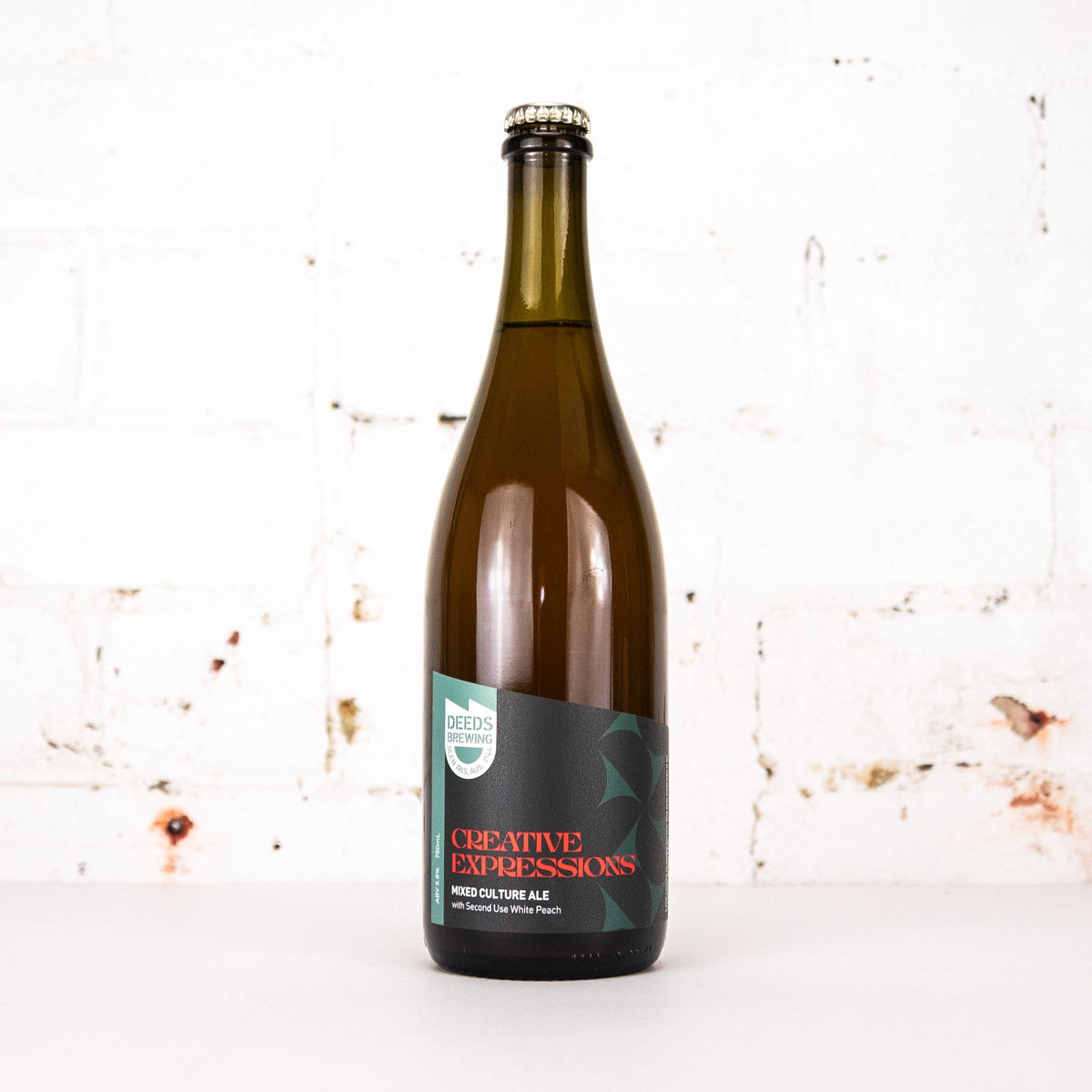 Deeds - Creative Expressions Peach Mixed Culture Ale 750ml