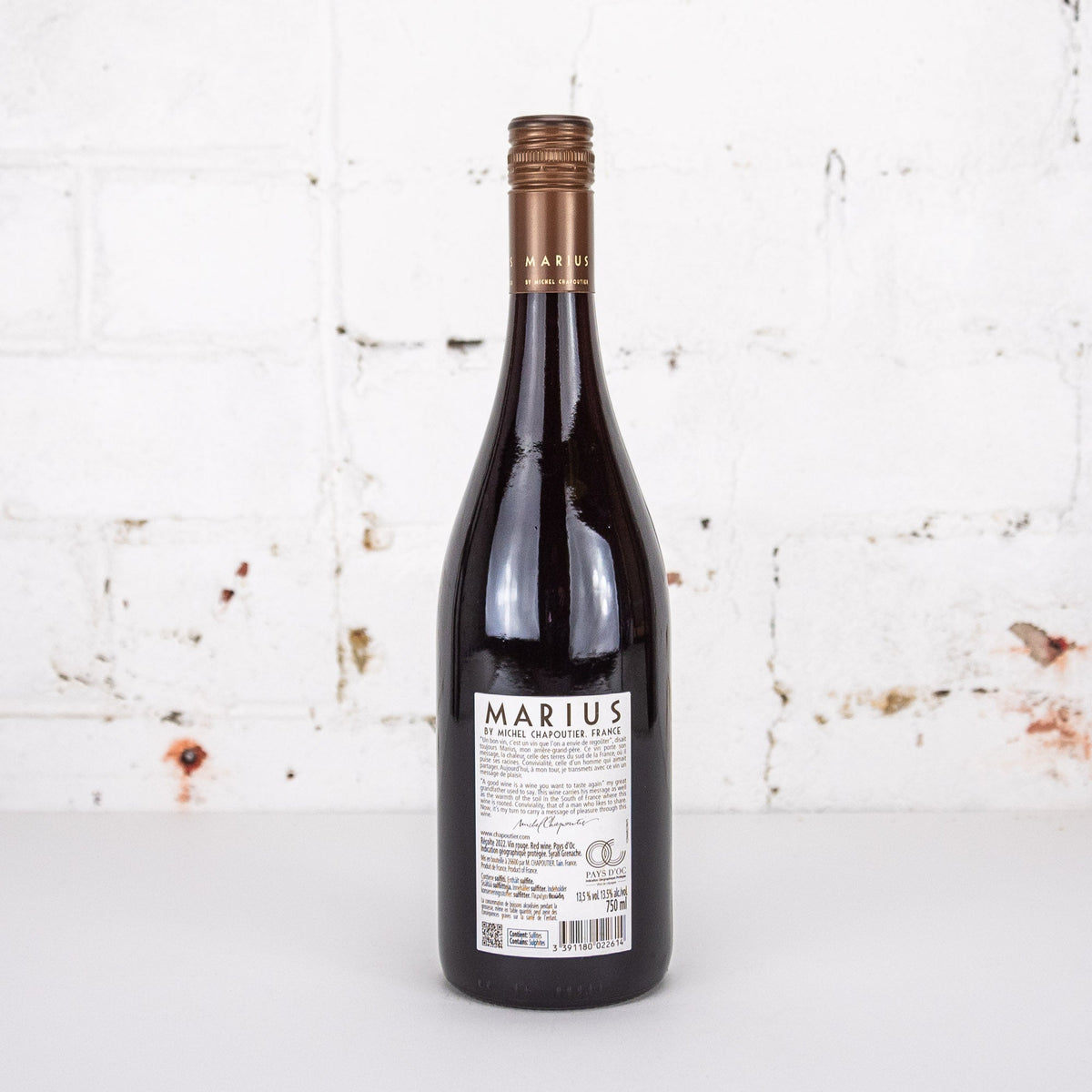 M. Chapoutier - Marius Syrah Grenache 2022 750ml