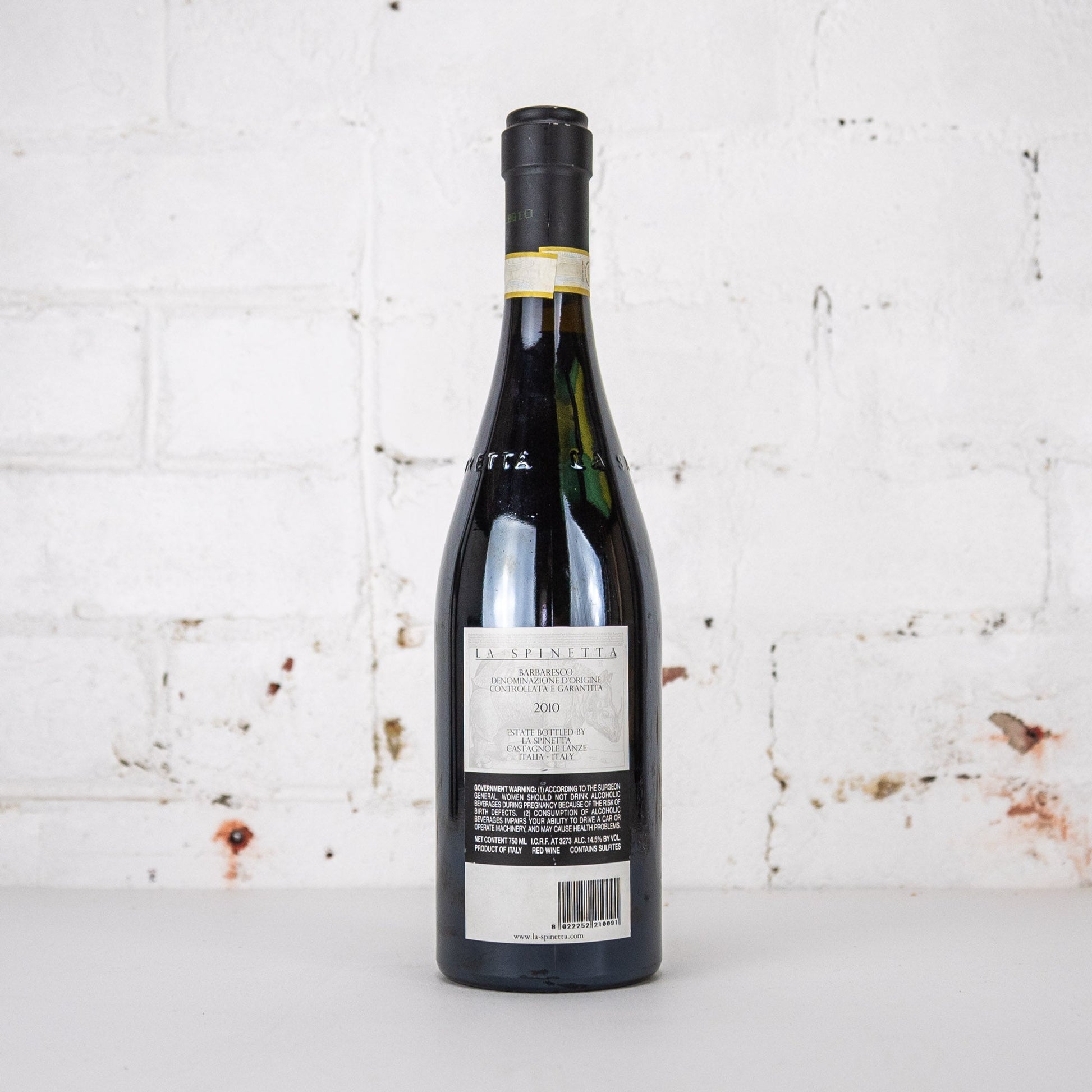 La Spinetta - Vursu Vigneto Gallina Barbaresco 2010 750ml