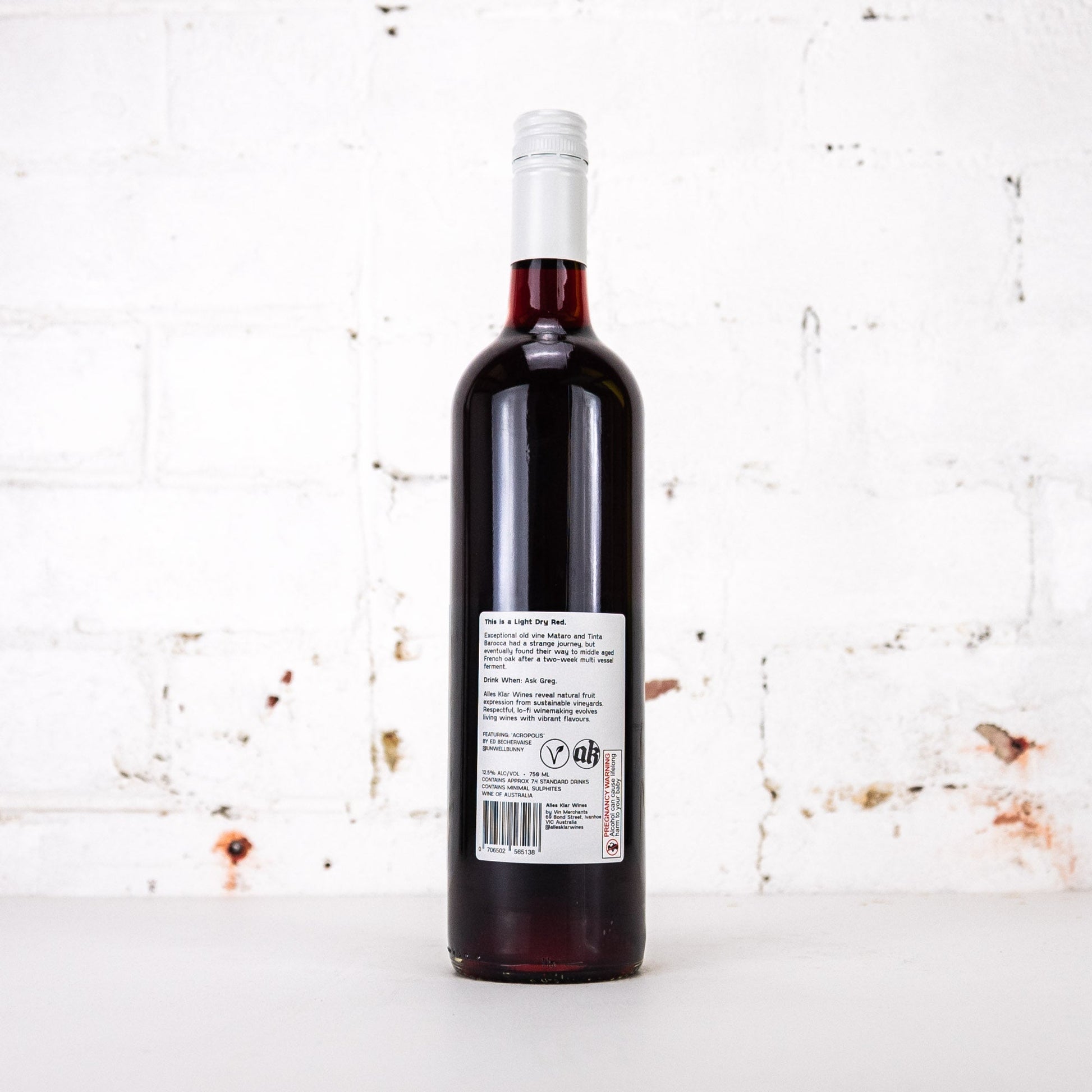 Alles Klar - Greg Mataro 750ml