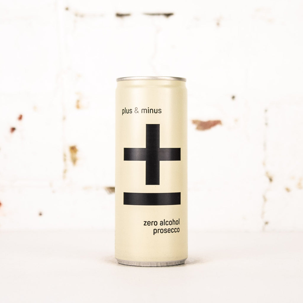 Plus & Minus - Alcohol Free Prosecco 250ml – Carwyn Cellars
