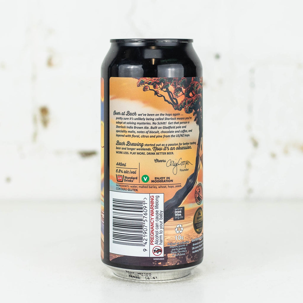 BACH - No Schitt Sherlock India Brown Ale