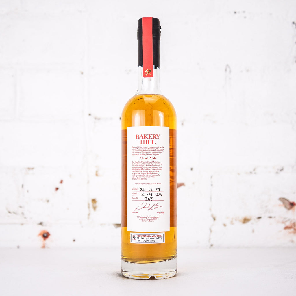 Bakery Hill - Classic Malt Single Malt Whisky 500ml