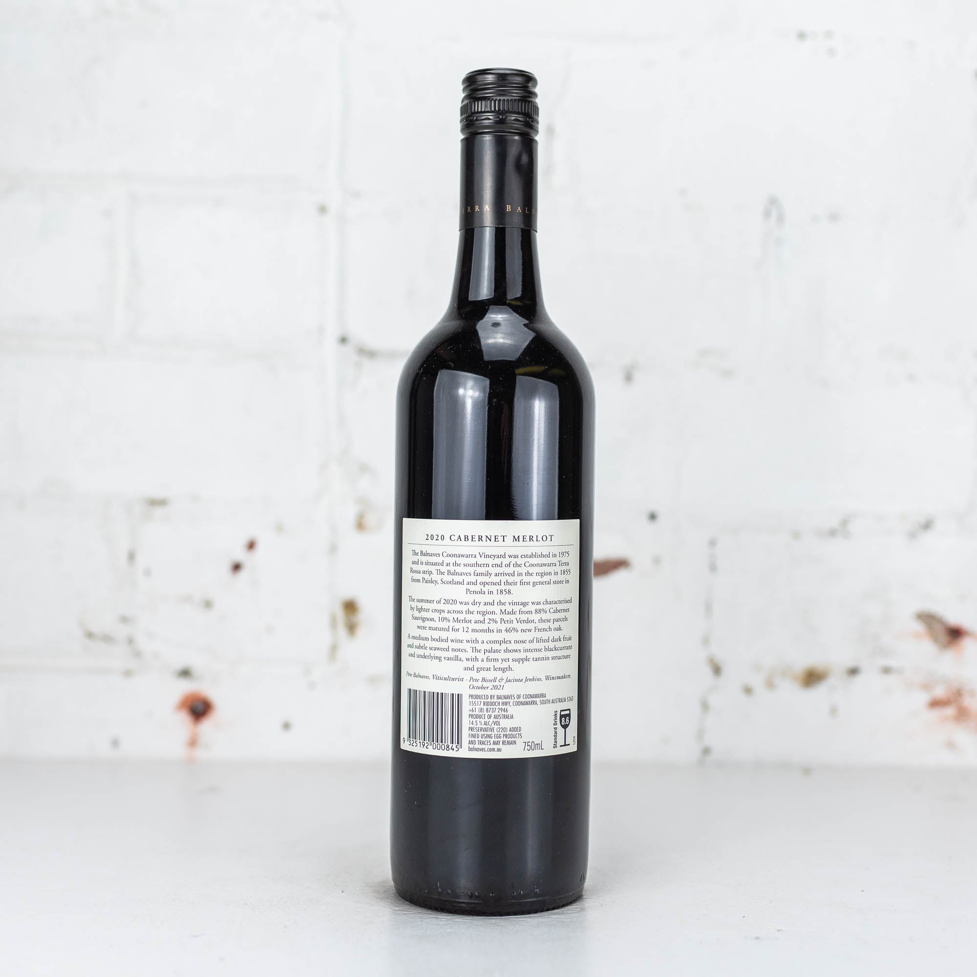 Balnaves - Cabernet Merlot 750ml