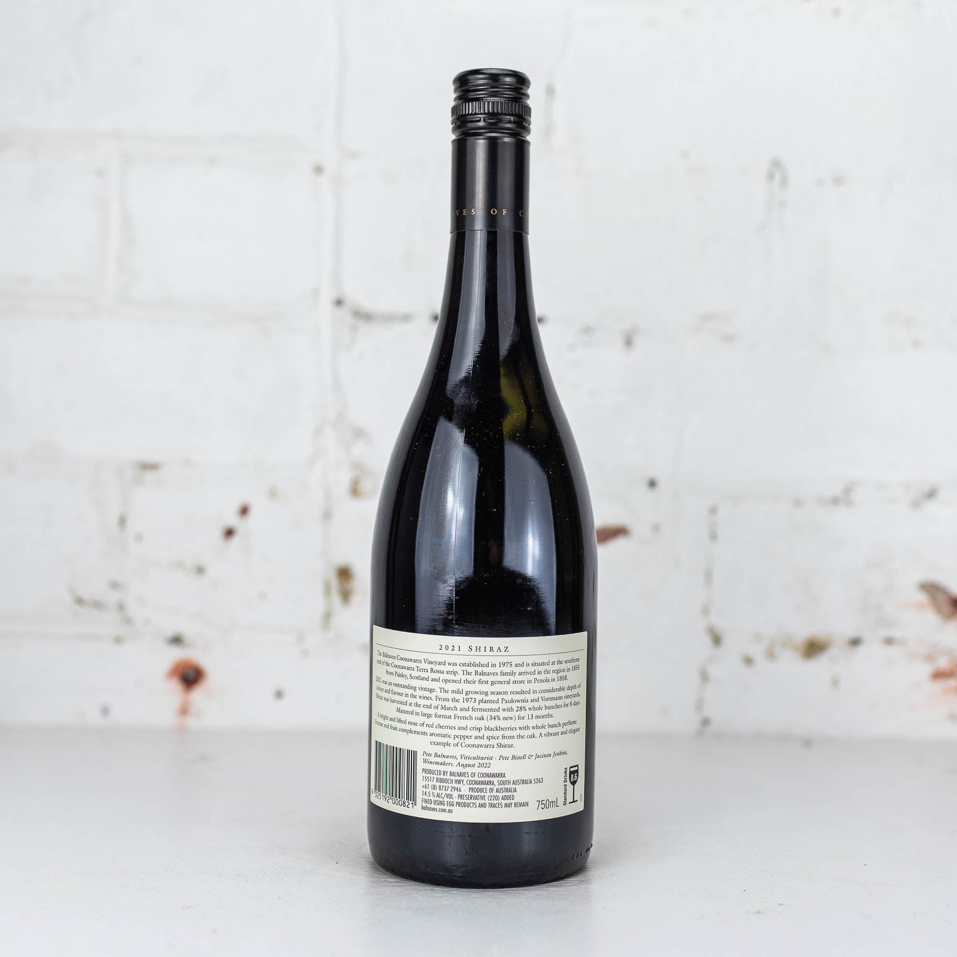 Balnaves - Shiraz 750ml