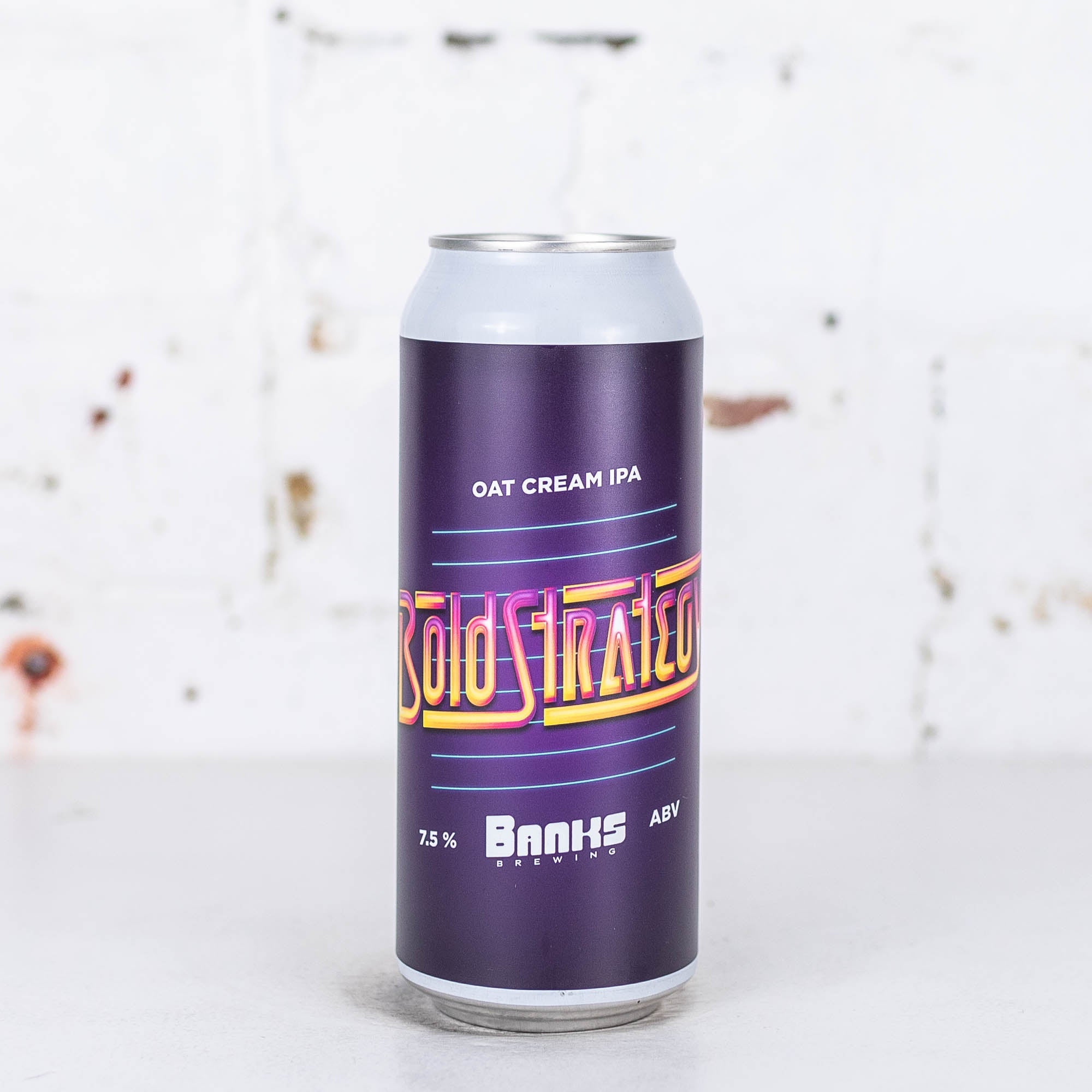 Banks - Bold Strategy Oat Cream IPA