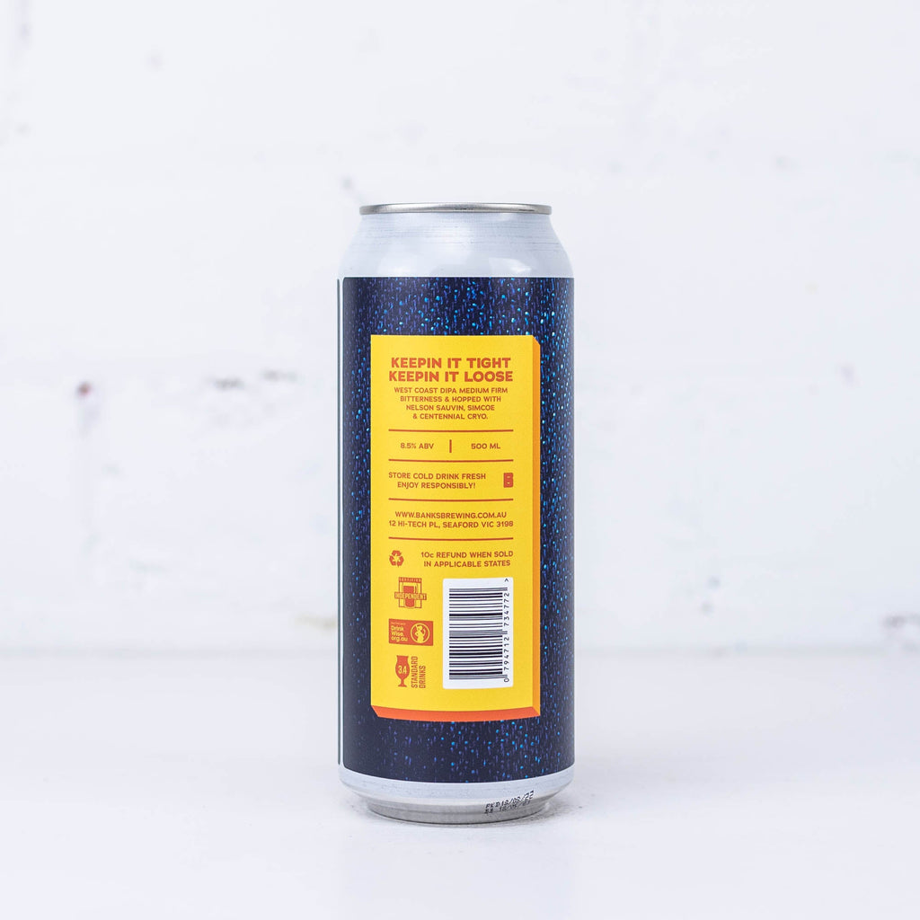 Banks - Keepin it Tight, Keepin it Loose WC DIPA