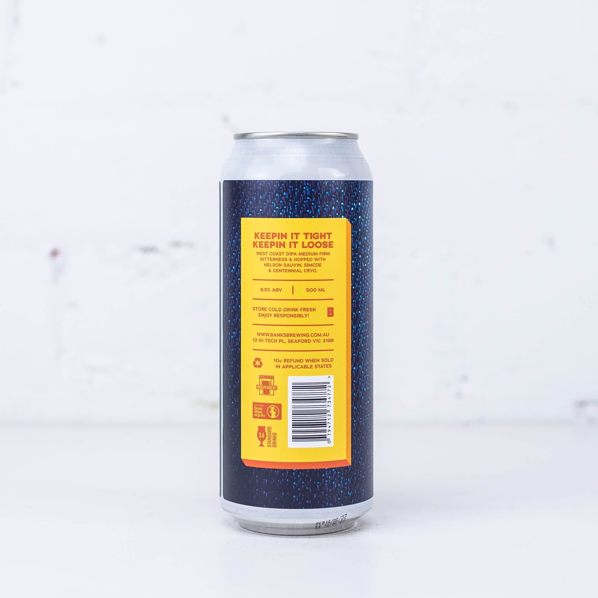 Banks - Keepin it Tight, Keepin it Loose WC DIPA