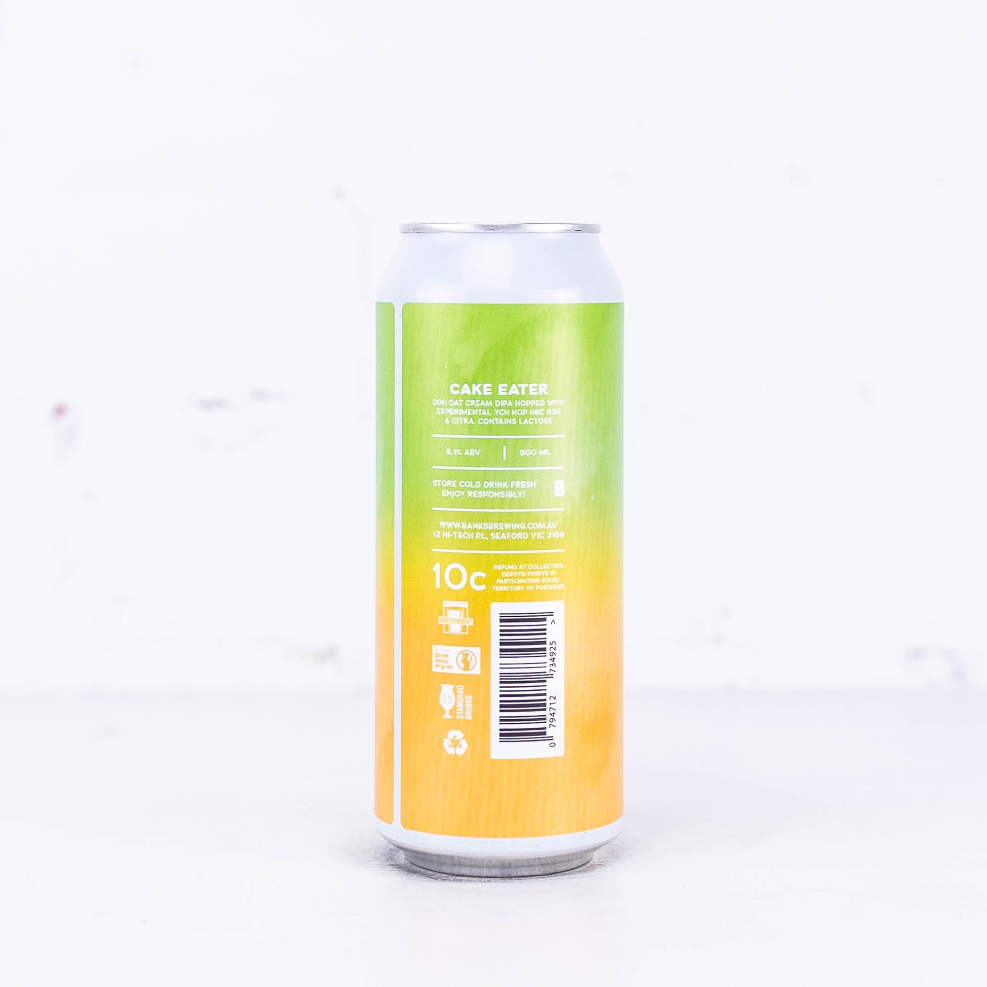 Banks - Cake Eater HBC 630 & Citra Oat Cream DIPA