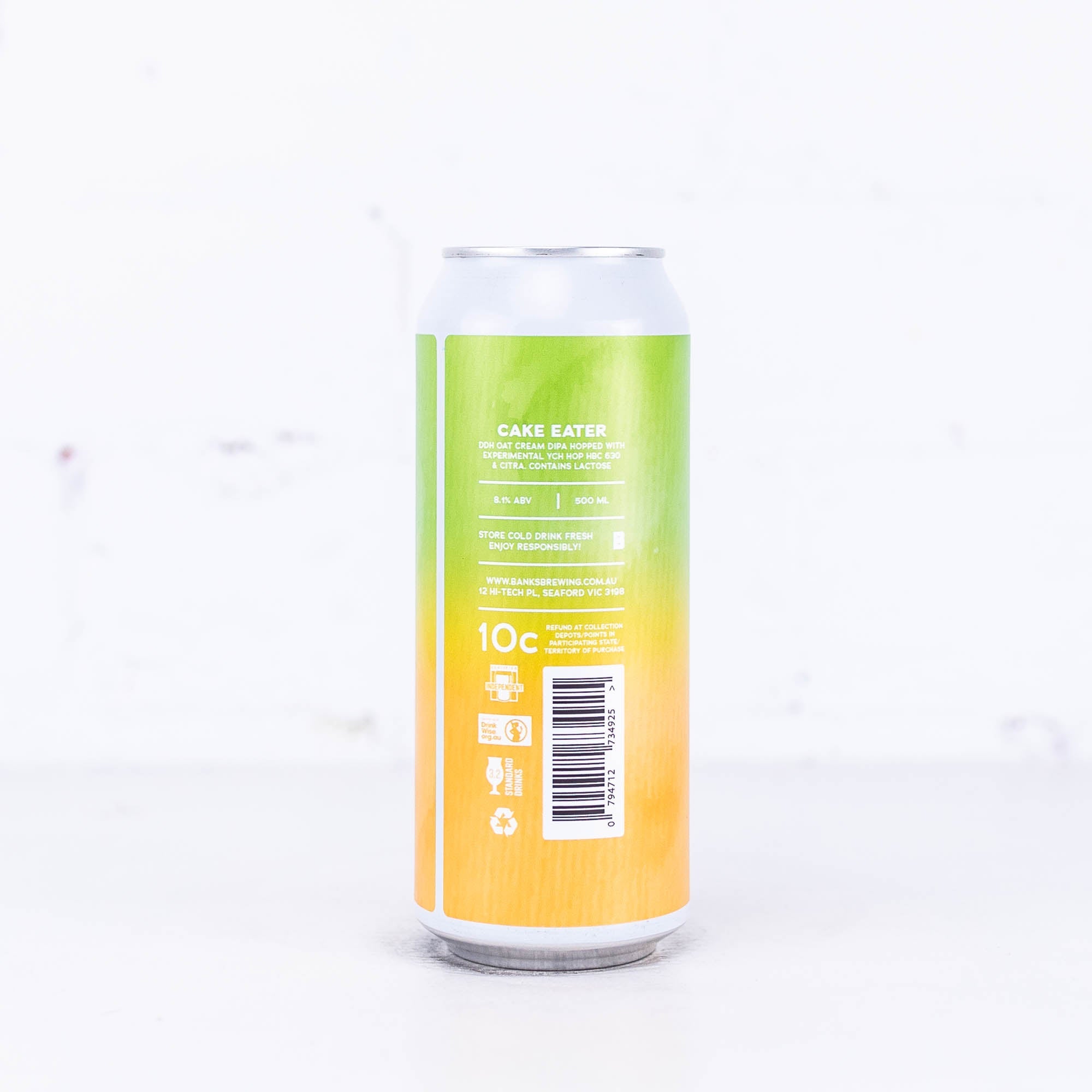 Banks - Cake Eater HBC 630 & Citra Oat Cream DIPA