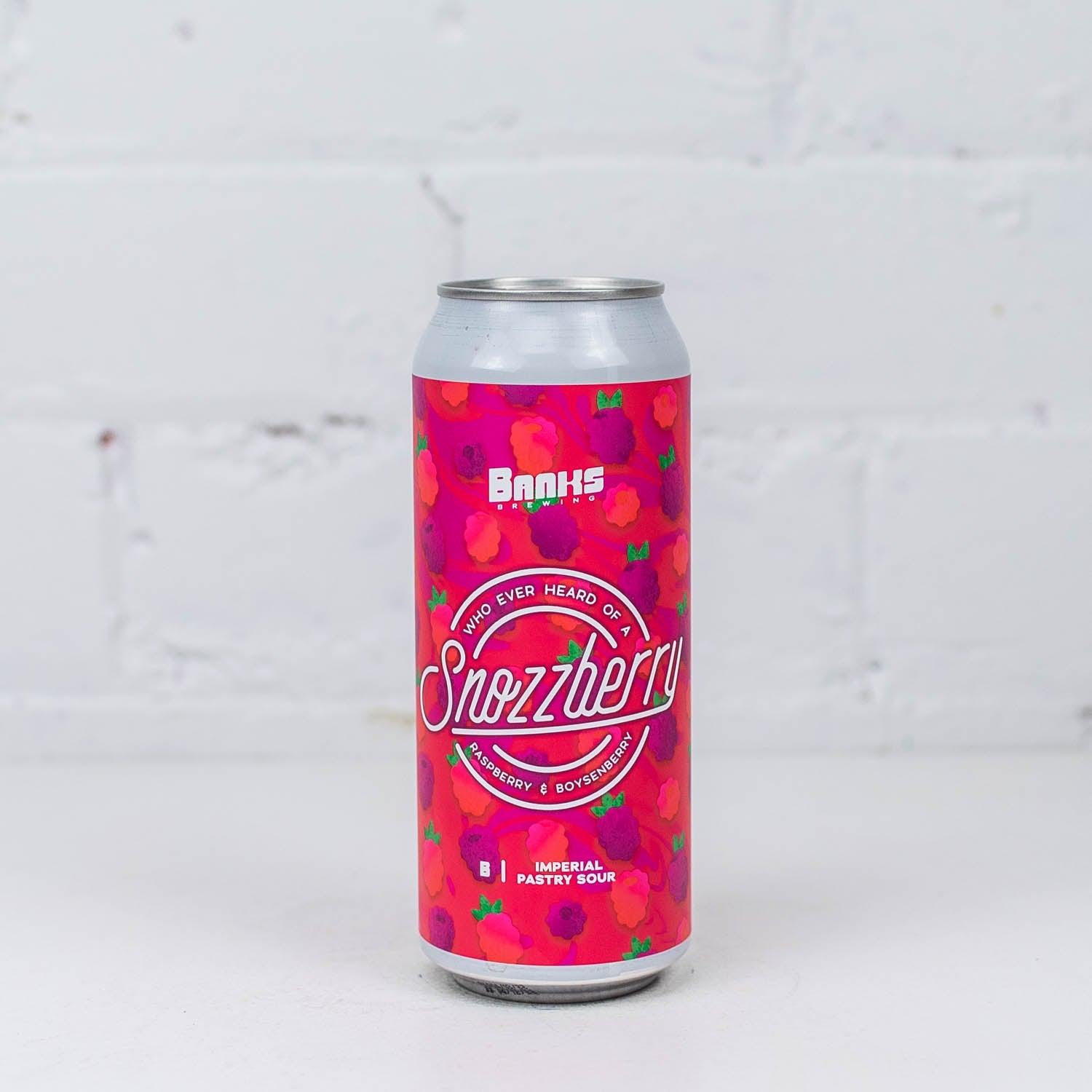 Banks - Snozzberry Raspberry & Boysenberry Imperial Pastry Sour