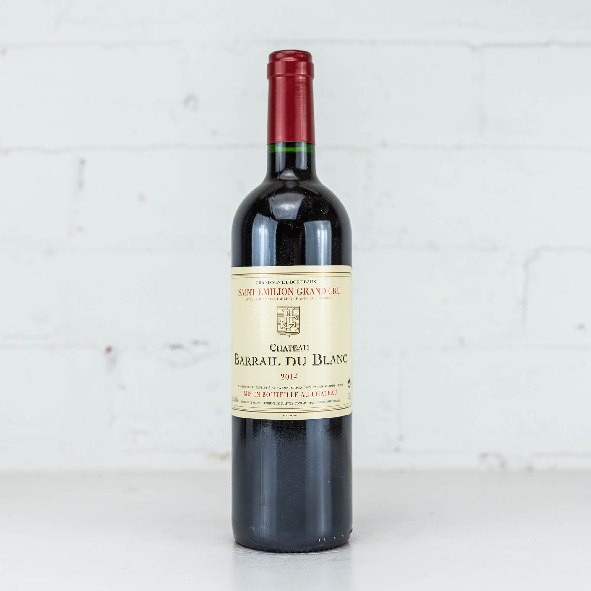 Chateau Barrail du Blanc - Saint Emilion Grand Cru 2014 750ml