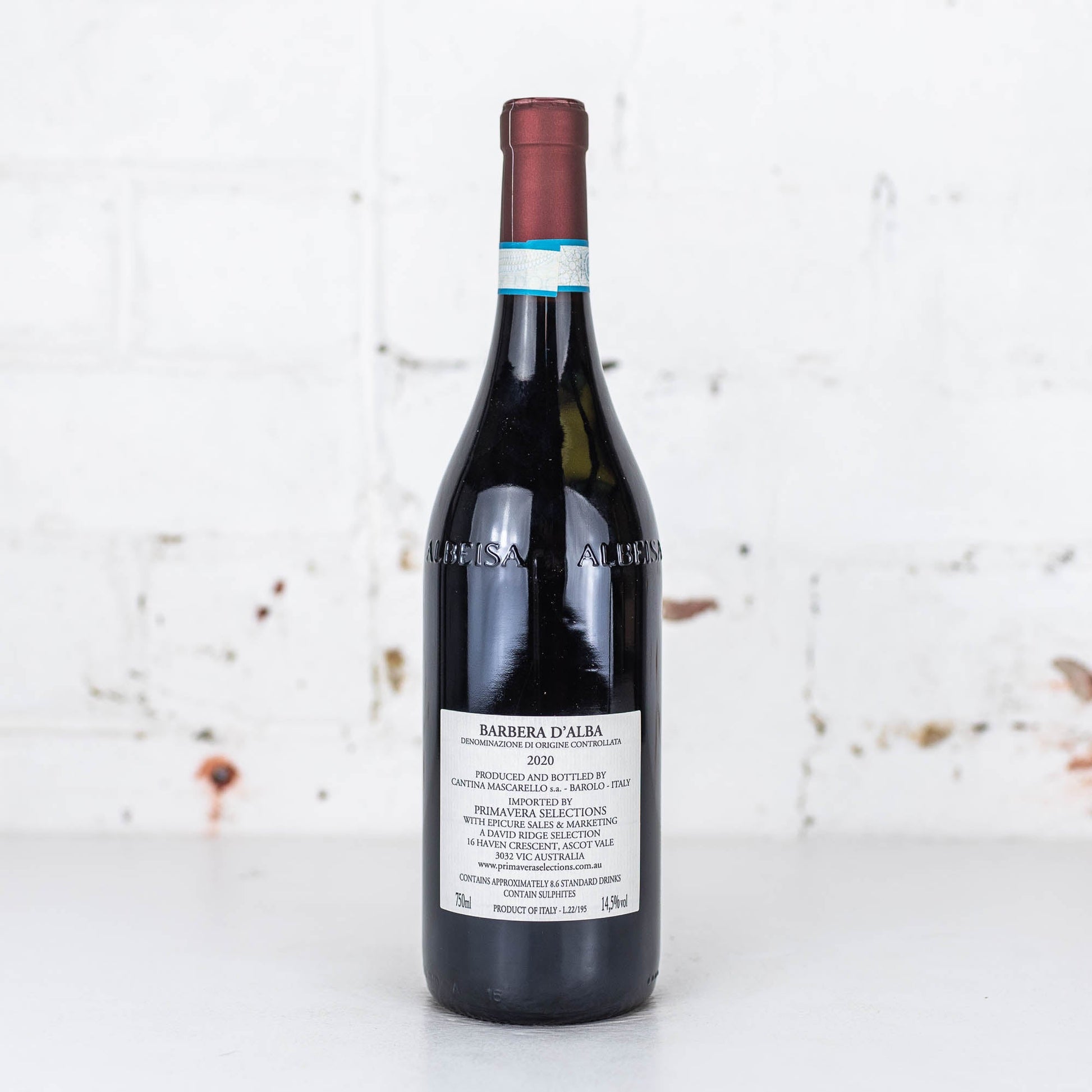 Bartolo Mascarello - Barbera d'Alba 2020 750ml