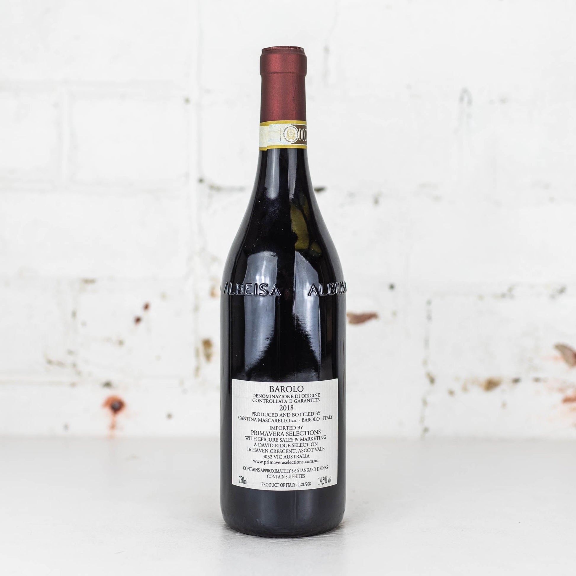 Bartolo Mascarello - Barolo 2018 750ml