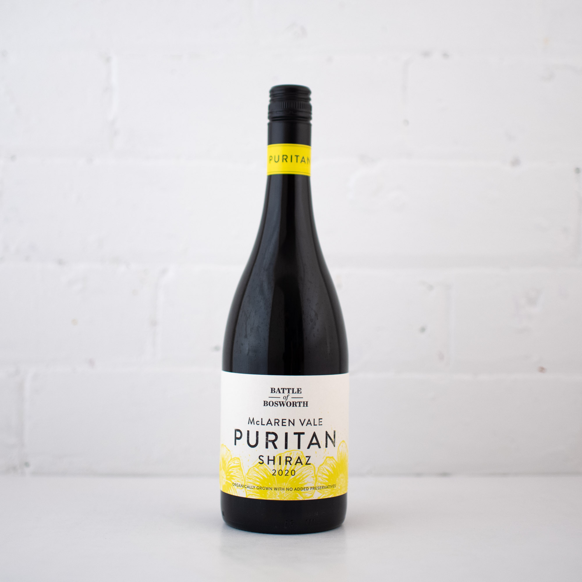 Battle Of Bosworth - Puritan Shiraz 2020