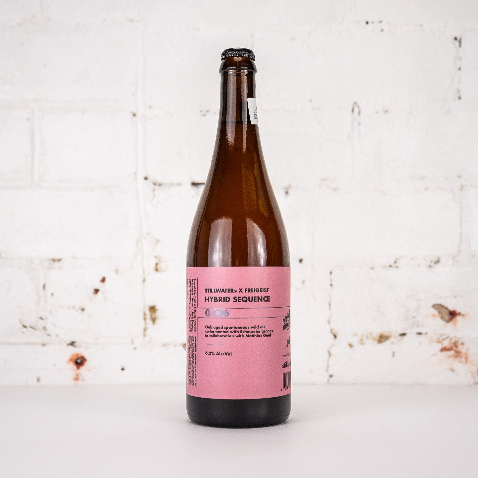 Stillwater x Freigeist 'Hybrid Sequence 0.006' BA Grape Wild Ale 750ml