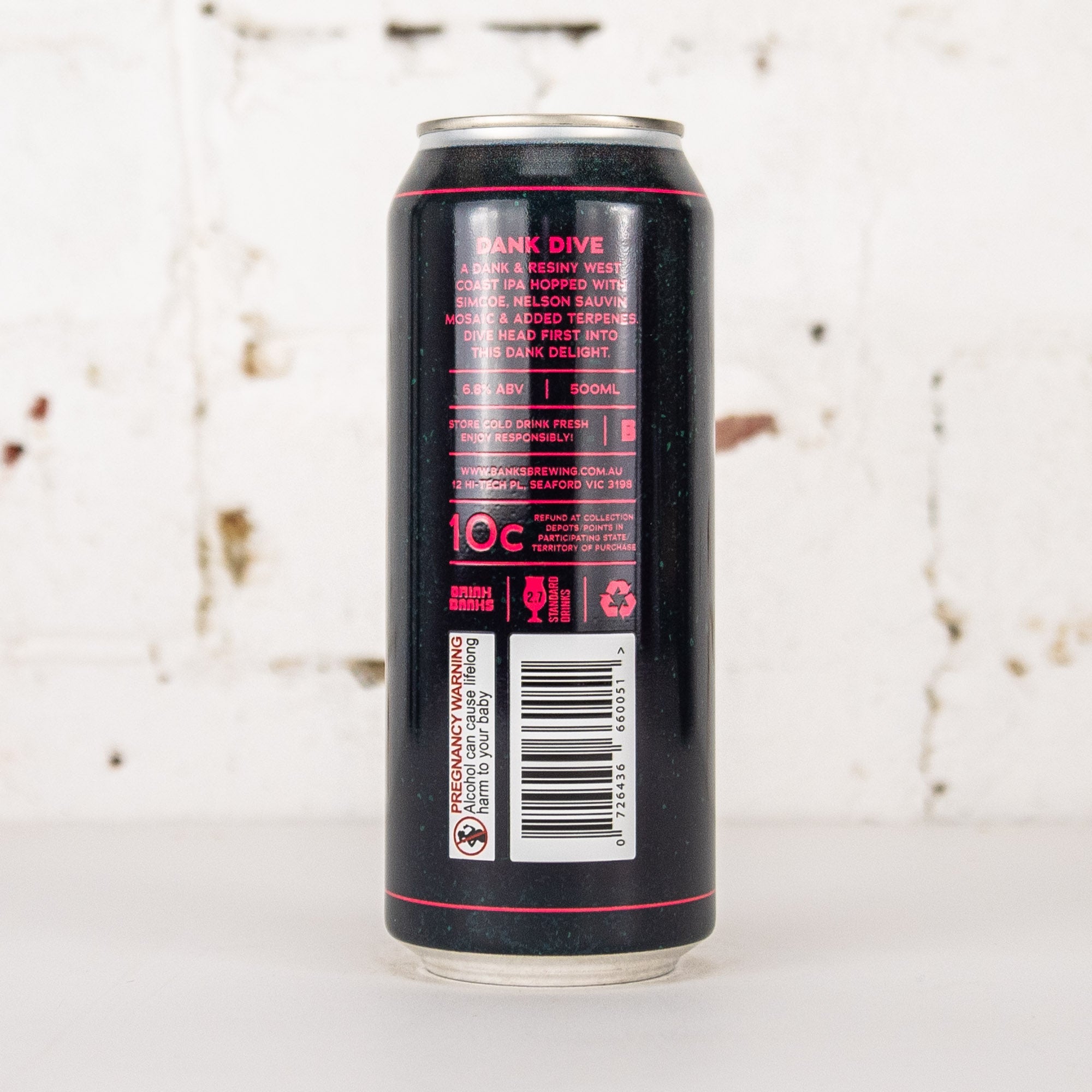 Banks - Dank Dive West Coast IPA