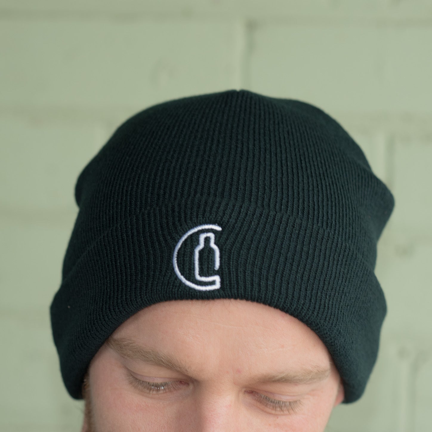 Carwyn Cellars - Branded Beanie Green