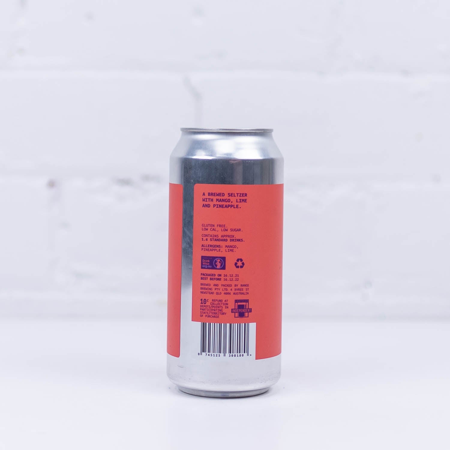 Range - Sometime Mango, Pineapple & Lime Seltzer