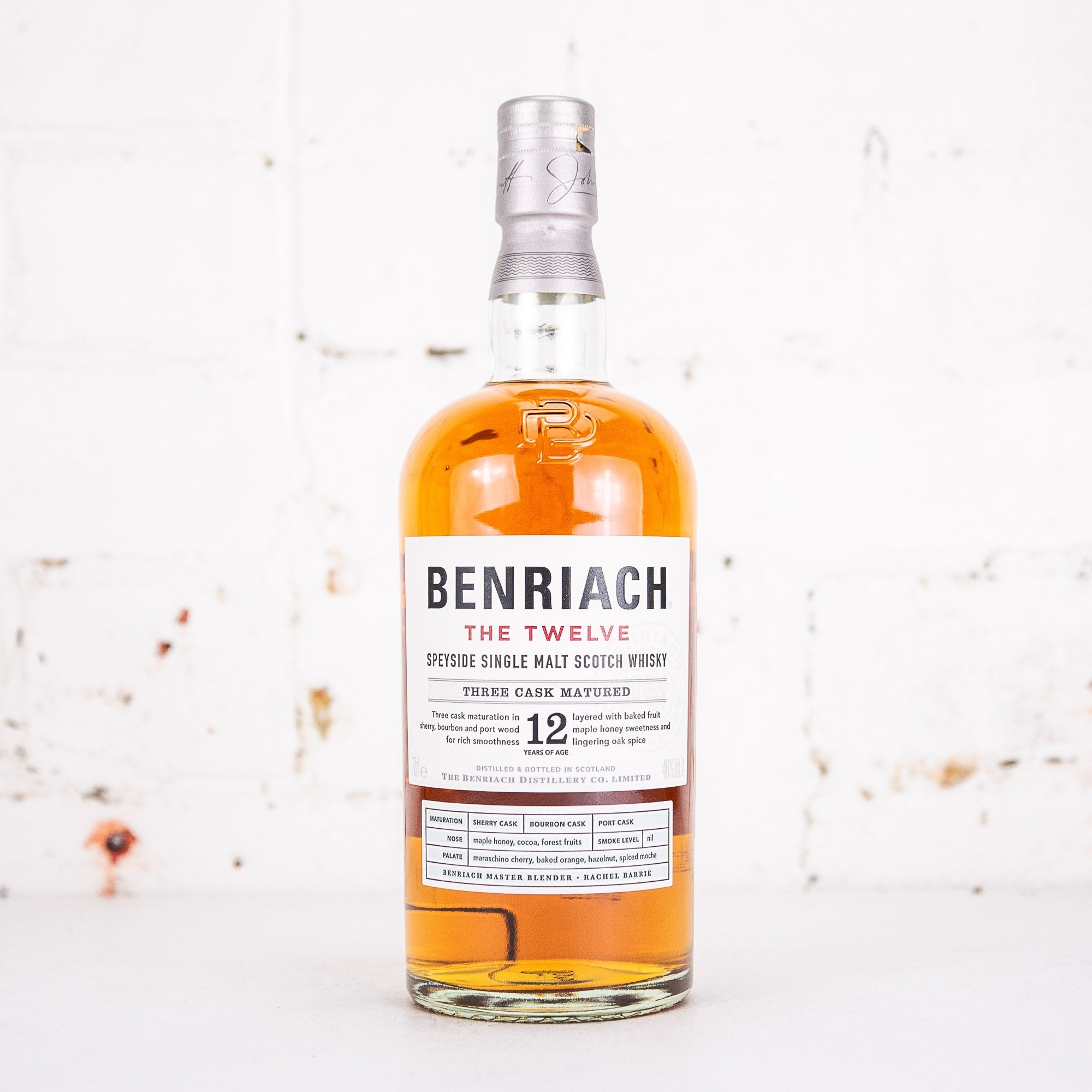 Benriach - The Twelve Single Malt Scotch Whisky 700ml