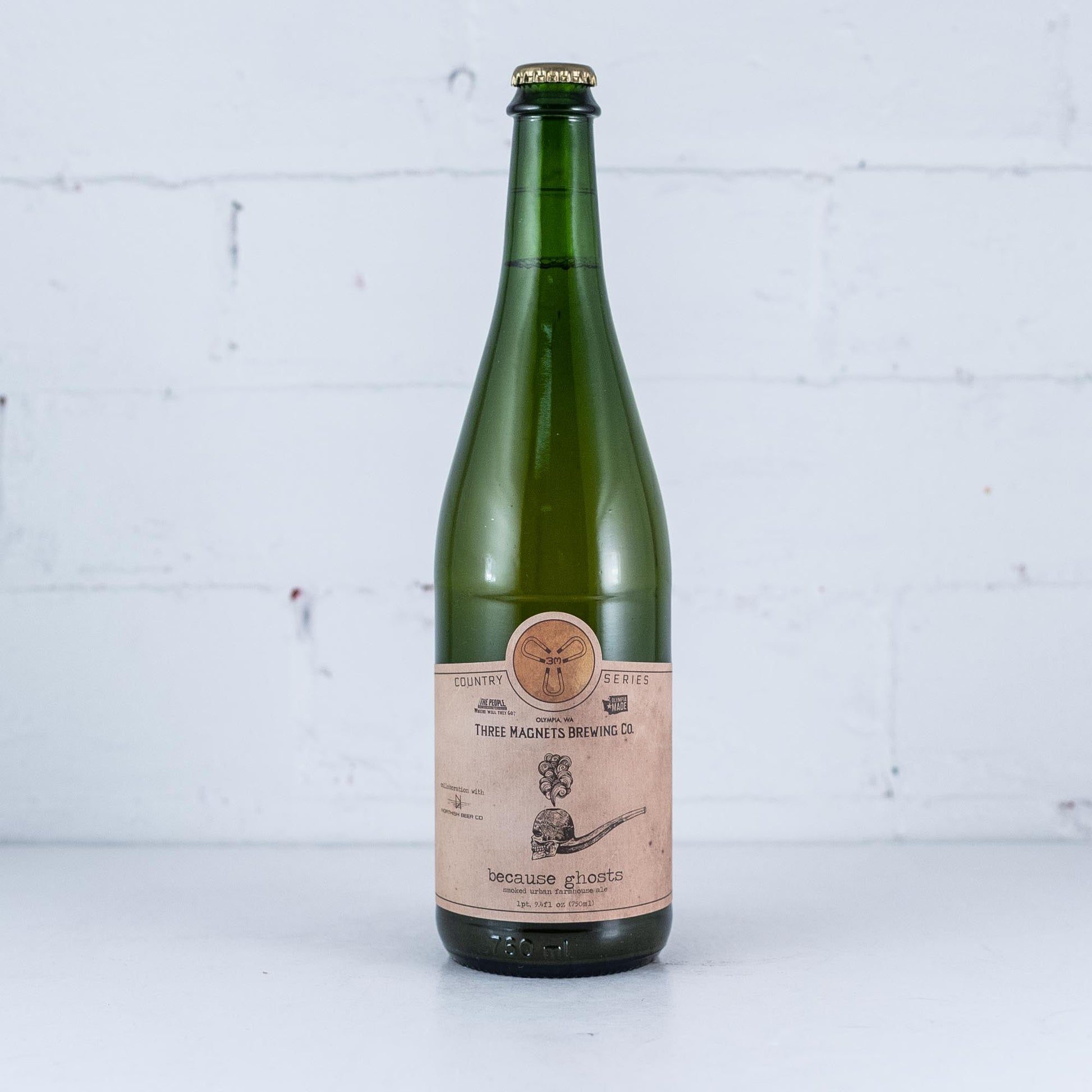 Three Magnets x Northish 'Because Ghosts' Smoked Farmhouse Ale 750ml