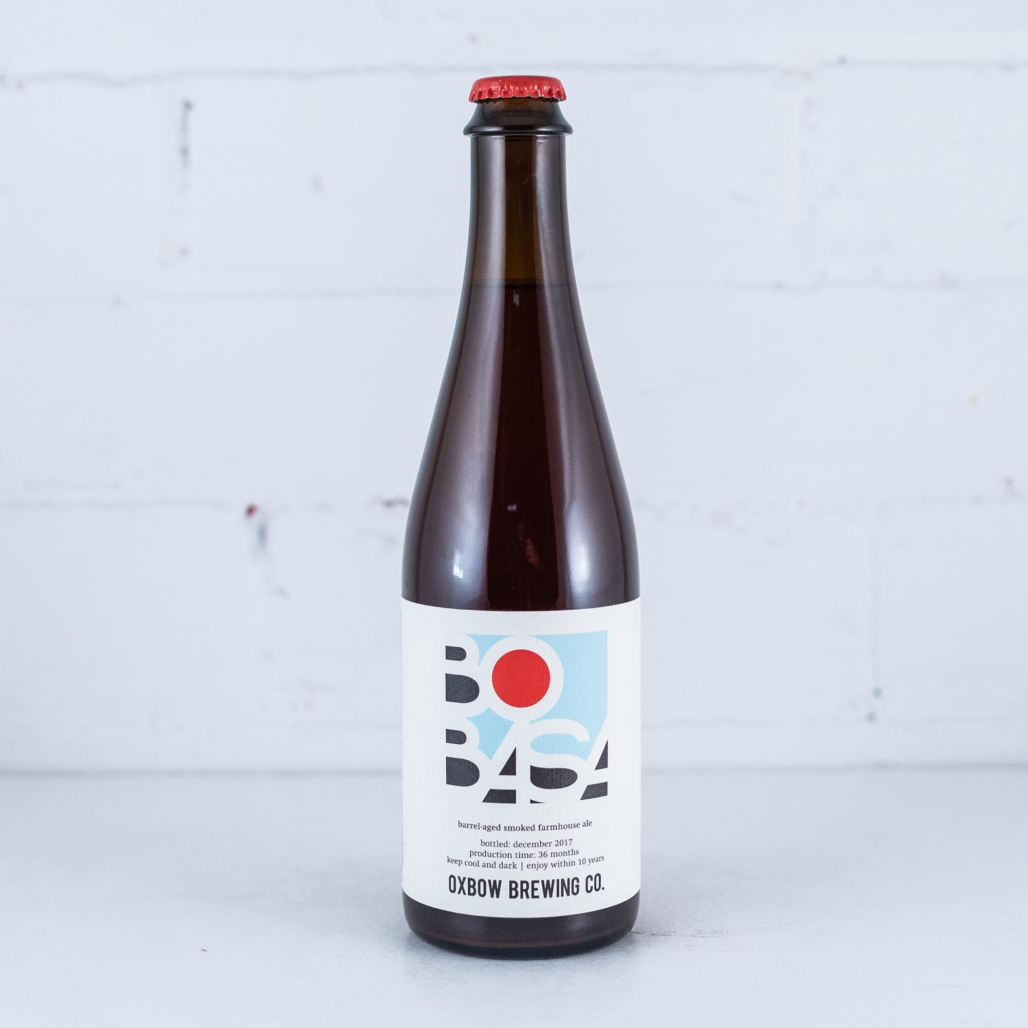 Oxbow - BOBASA Barrel Aged Smoked Farmhouse Ale 500ml