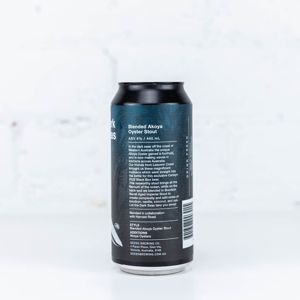 Deeds - Dark Seas BA Blended Akoya Oyster Stout