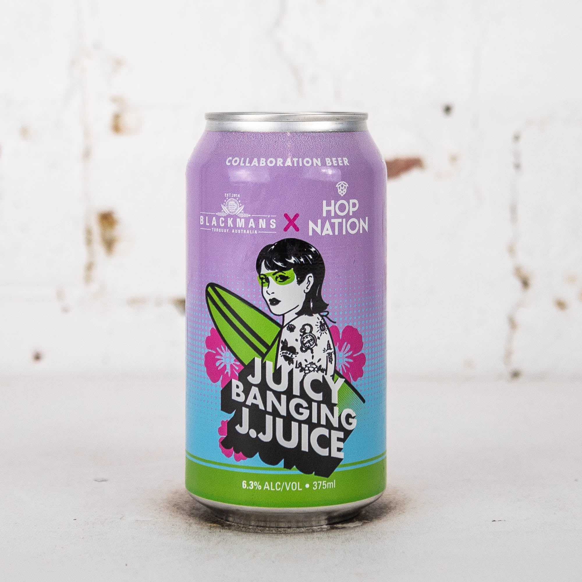 Hop Nation x Blackmans 'Juicy Banging J. Juice' Hazy IPA