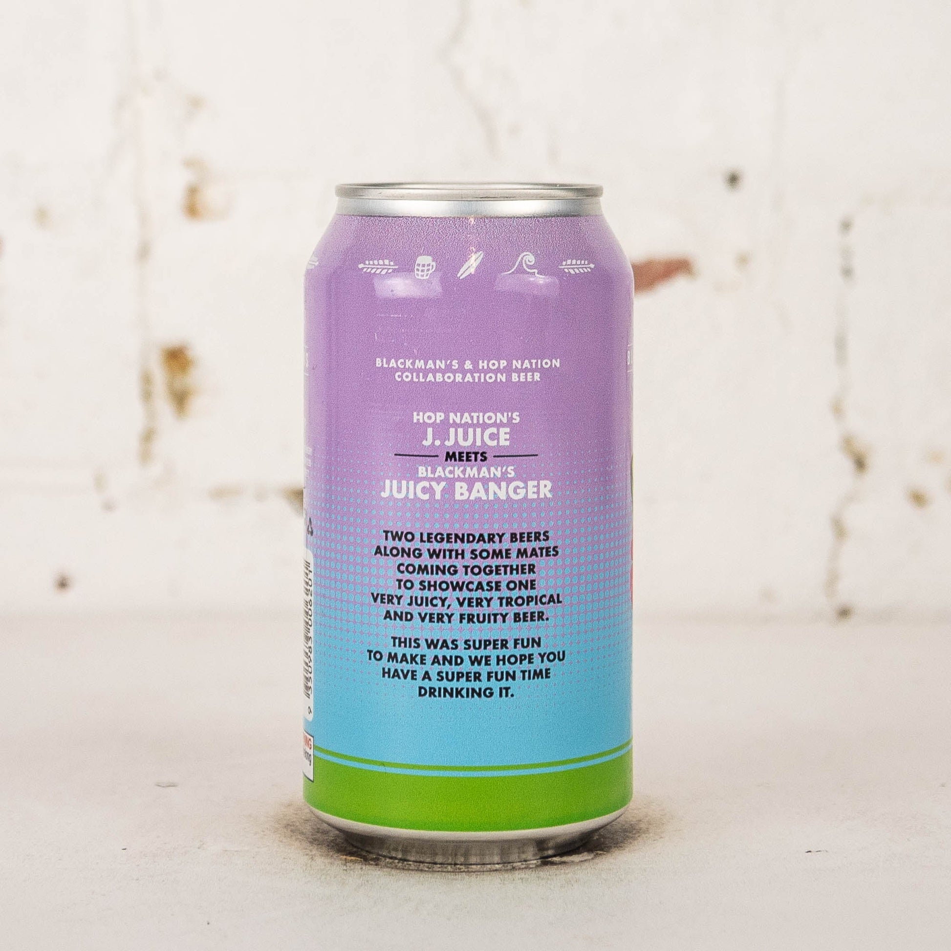 Hop Nation x Blackmans 'Juicy Banging J. Juice' Hazy IPA