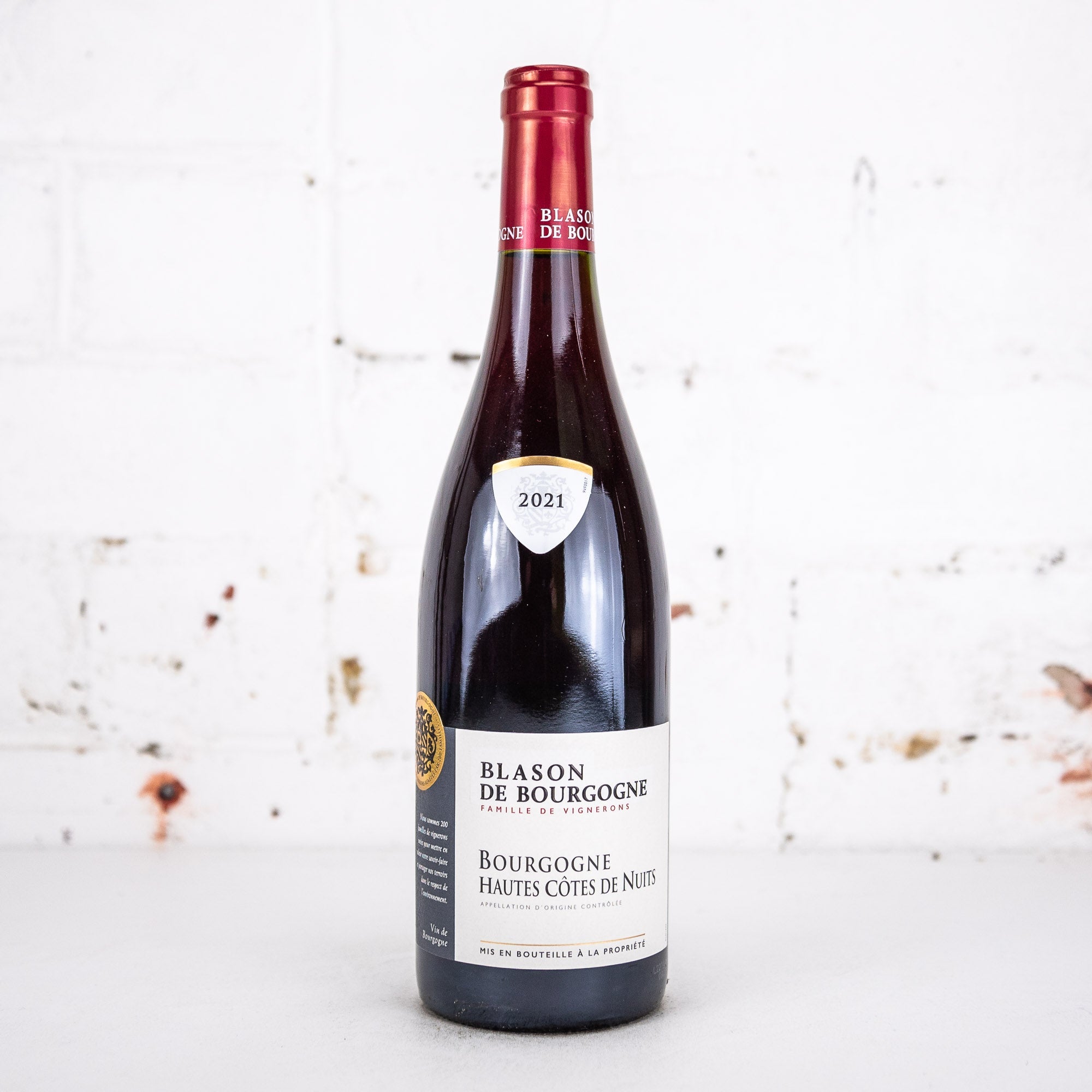 Blason de Bourgogne - Hautes Cotes de Nuits Rouge 2021 750ml