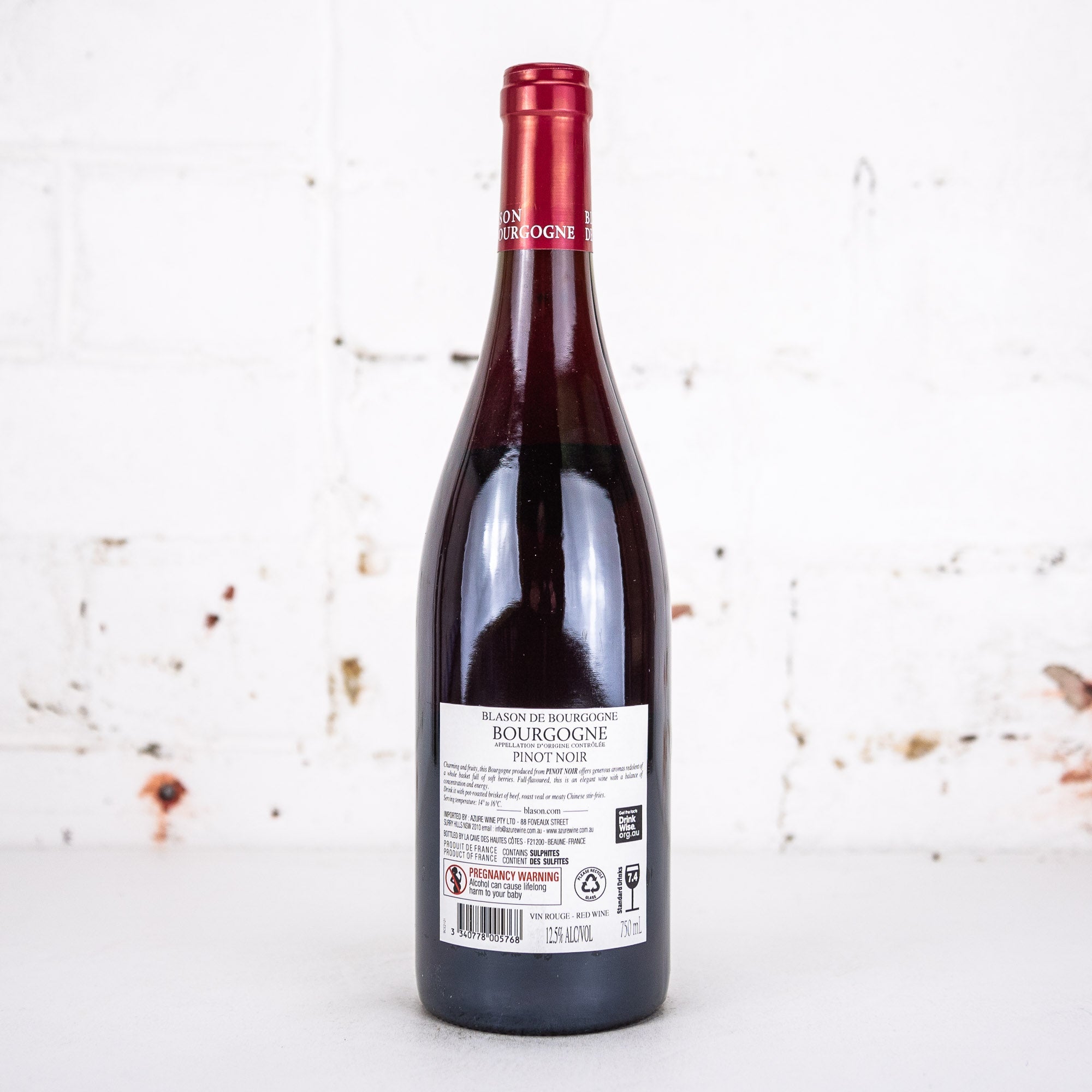 Blason de Bourgogne - Bourgogne Pinot Noir 2021 750ml