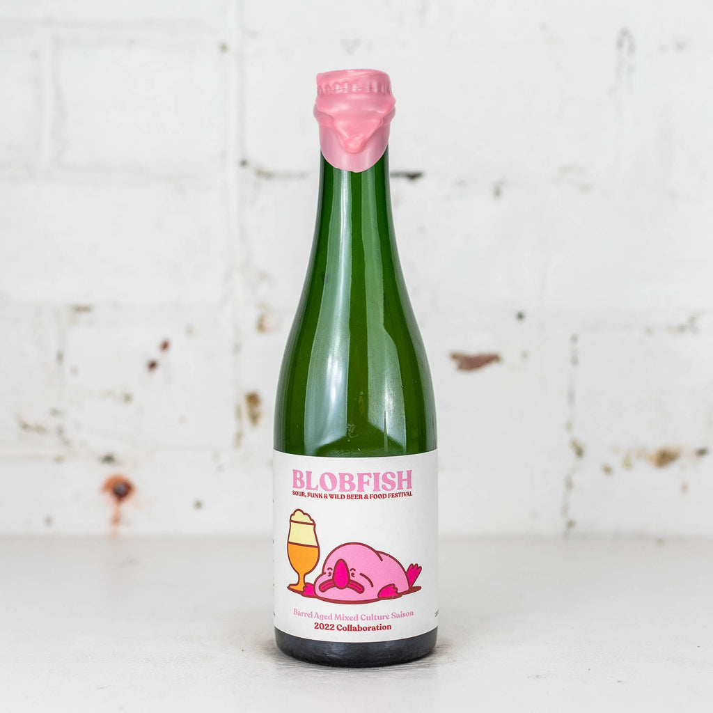 Hop Nation x Blobfish '2022 Collaboration' BA Mixed Culture Saison 375ml