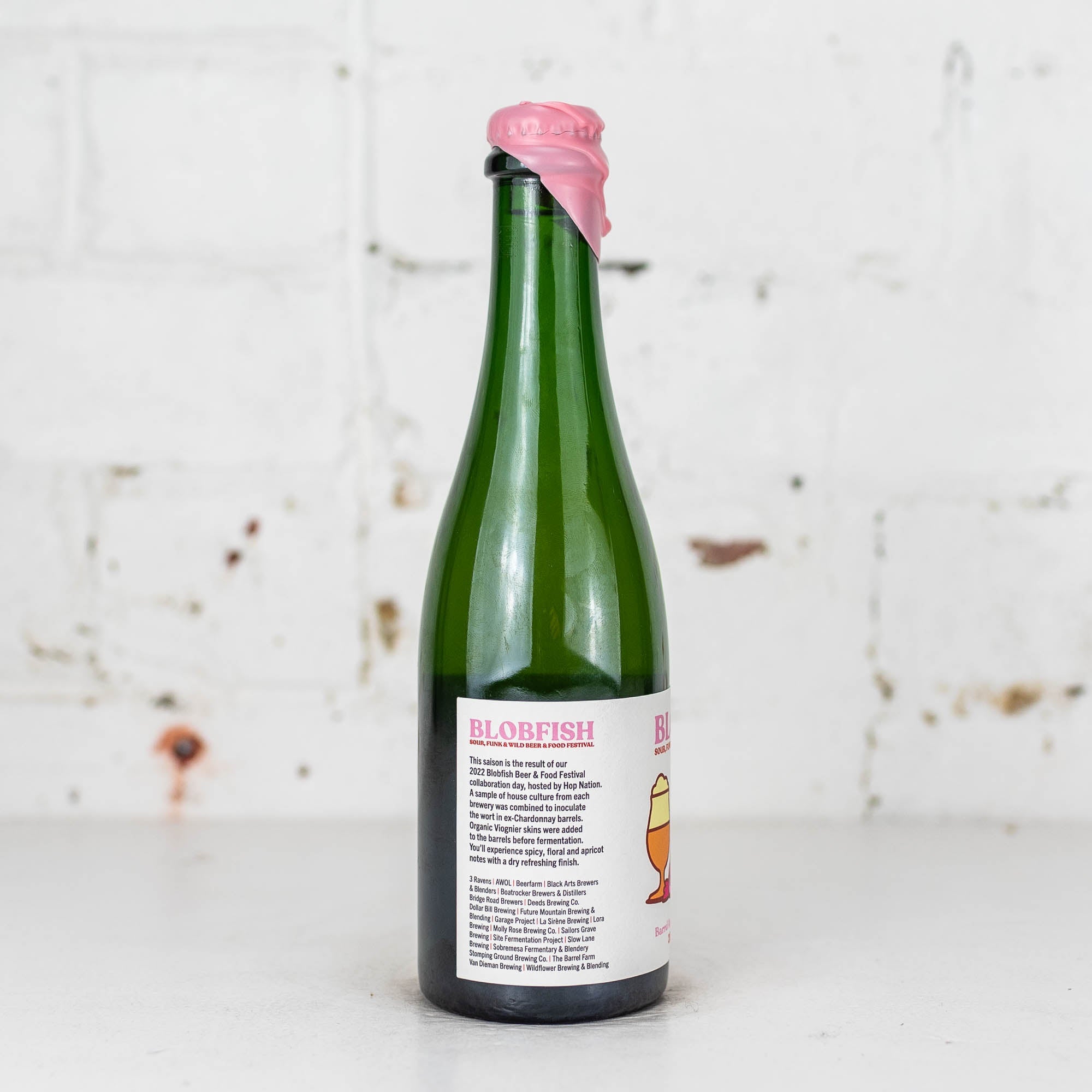 Hop Nation x Blobfish '2022 Collaboration' BA Mixed Culture Saison 375ml