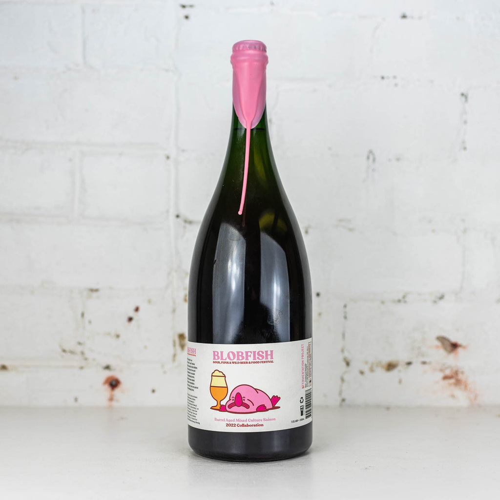 Hop Nation x Blobfish '2022 Collaboration' BA Mixed Culture Saison 1.5L