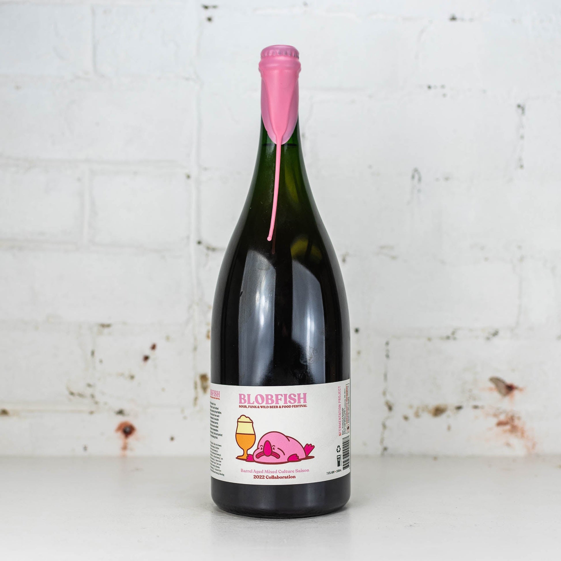 Hop Nation x Blobfish '2022 Collaboration' BA Mixed Culture Saison 1.5L