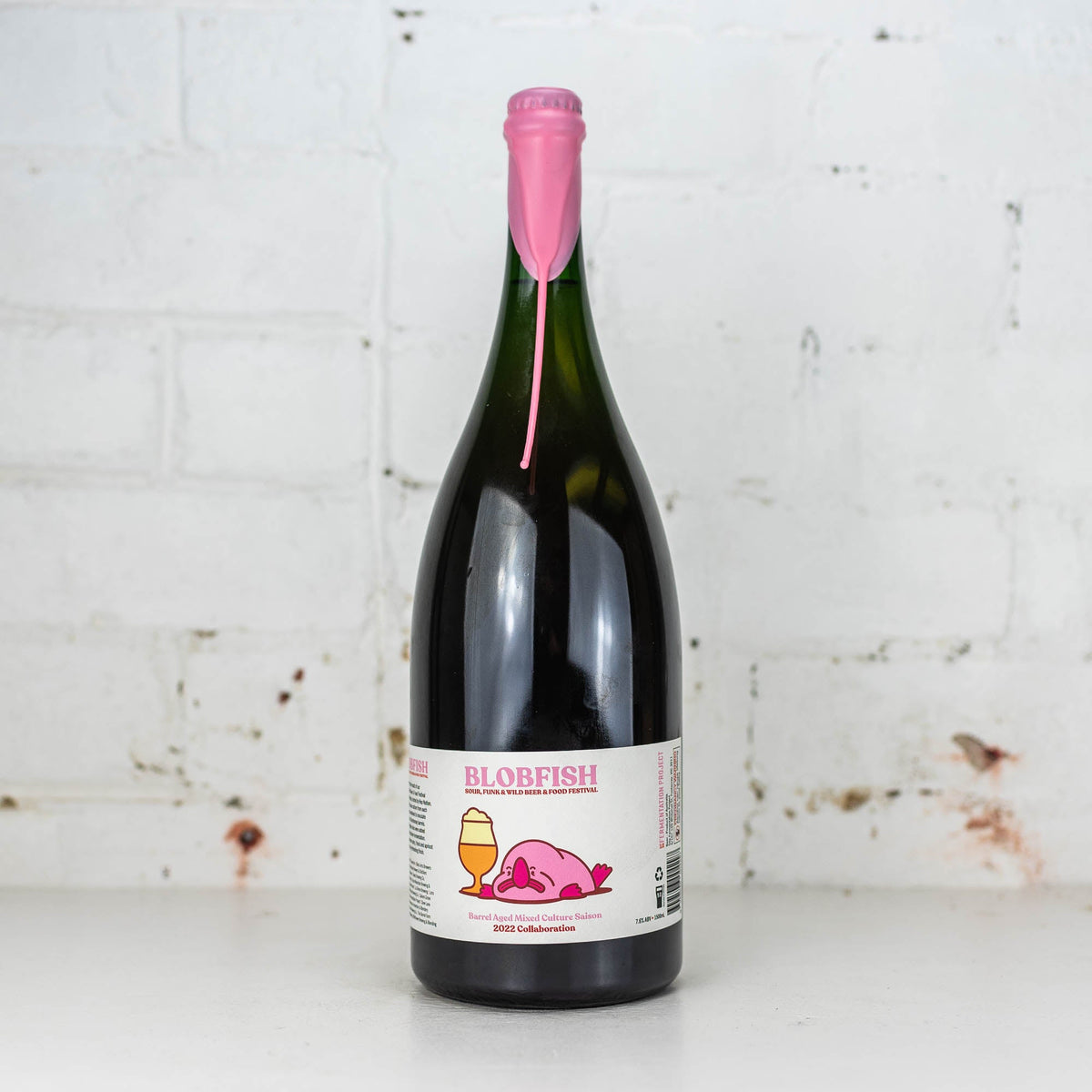 Hop Nation x Blobfish '2022 Collaboration' BA Mixed Culture Saison 1.5L