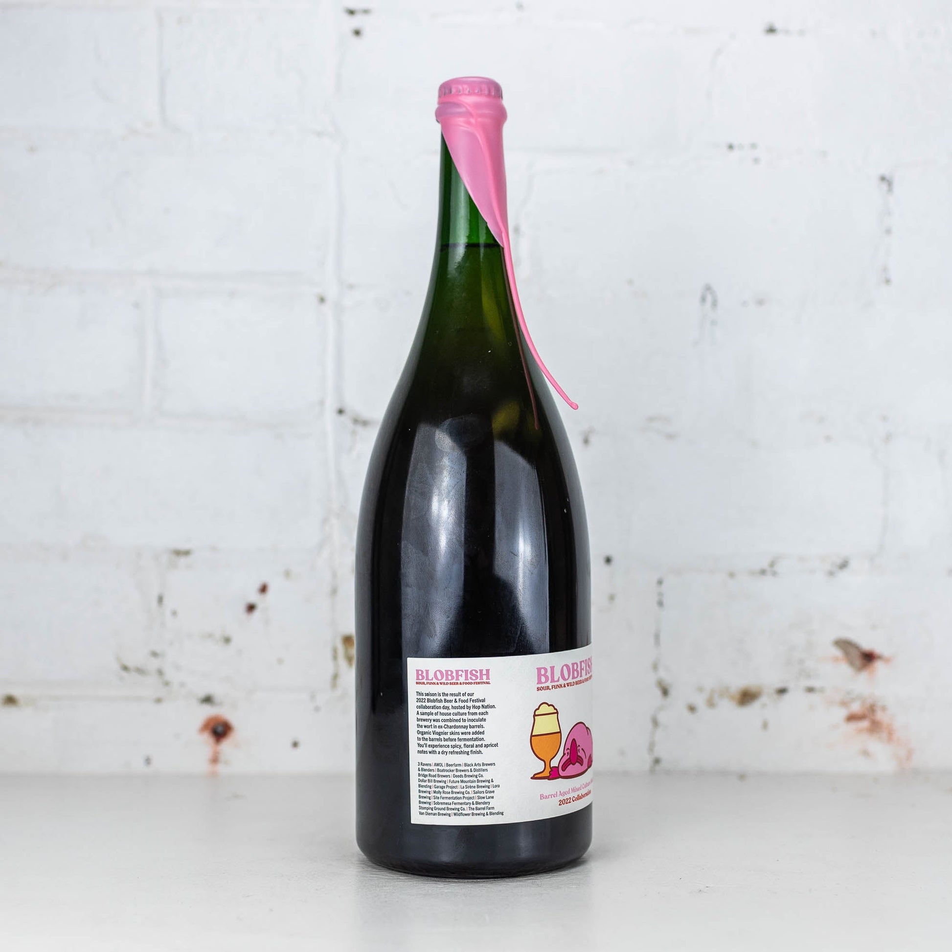 Hop Nation x Blobfish '2022 Collaboration' BA Mixed Culture Saison 1.5L