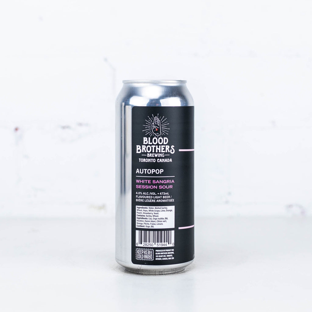 Blood Brothers - Autopop White Sangria Sour