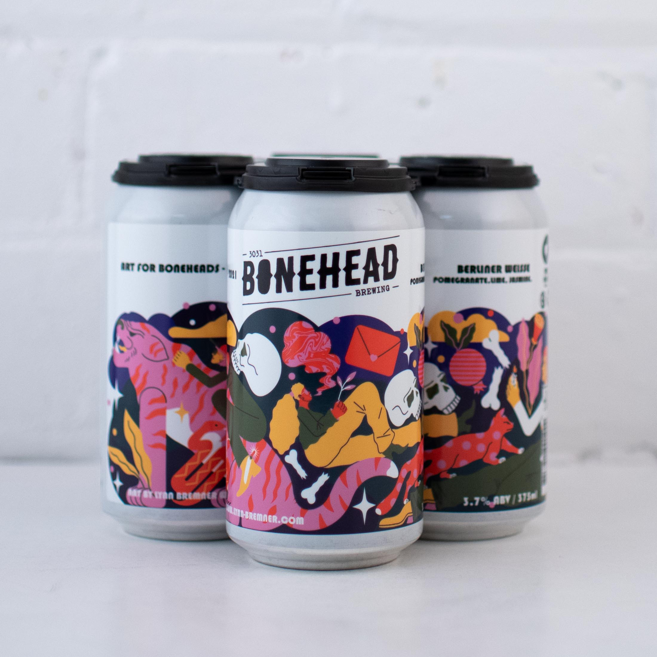 Bonehead - Pomegranate, Lime & Jasmine Berliner Weisse