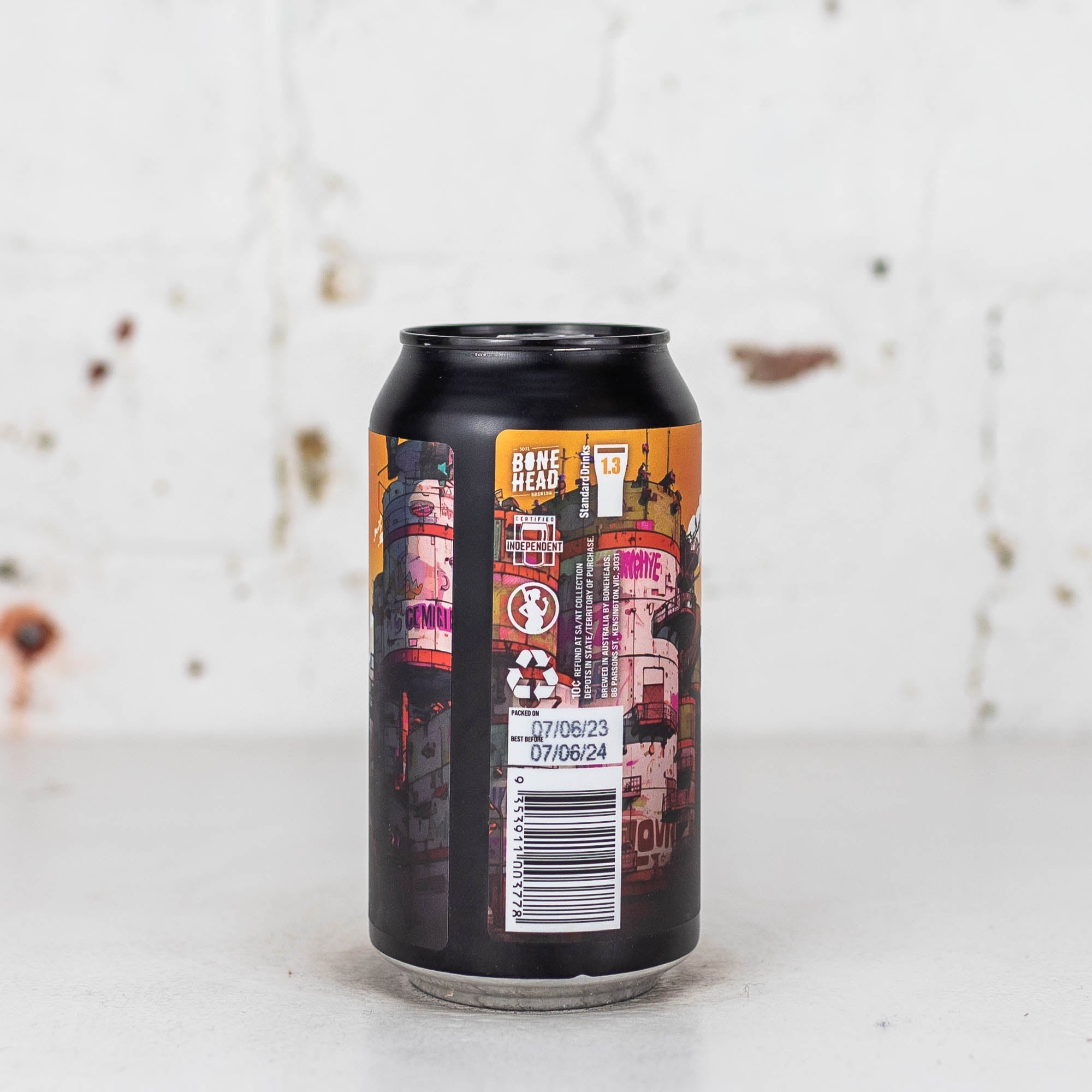 Bonehead - Curiouser & Curiouser Peach Iced Tea Sour