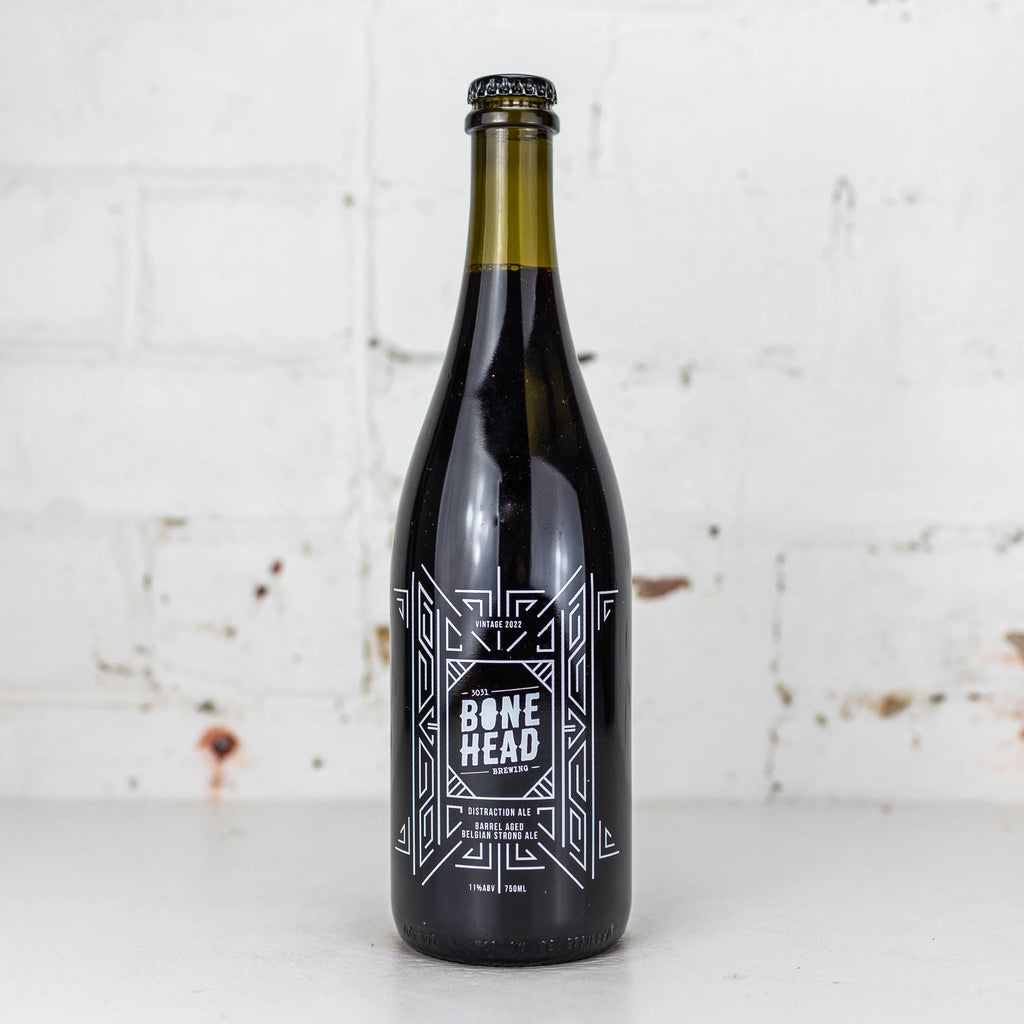 Bonehead - Distraction BA Belgian Dark Strong Ale 2022 750ml