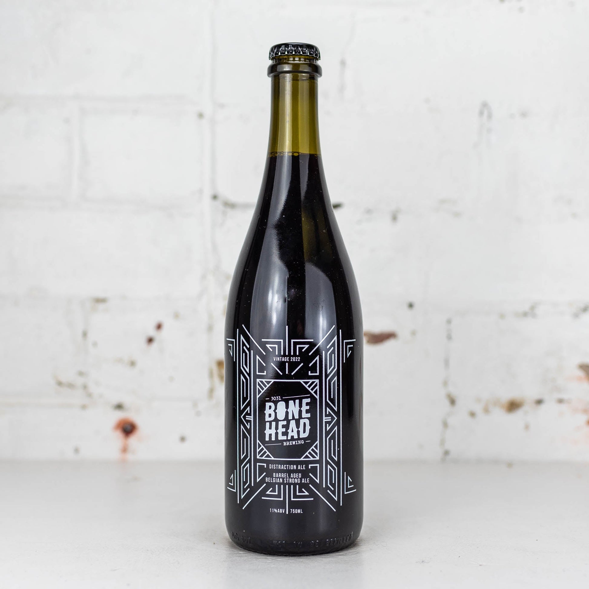 Bonehead - Distraction BA Belgian Dark Strong Ale 2022 750ml