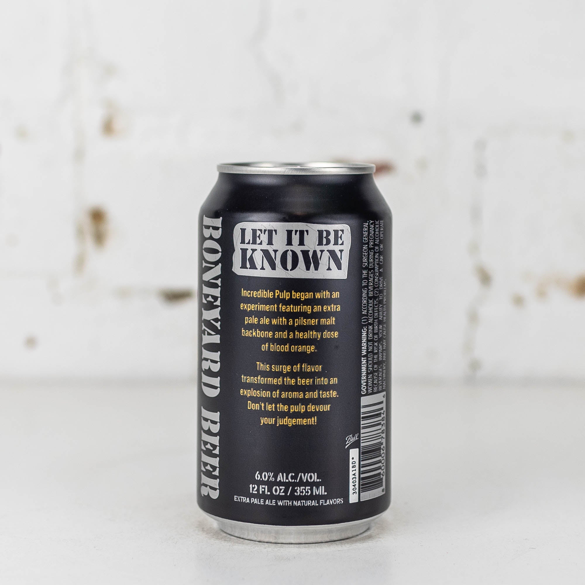 Boneyard - Incredible Pulp Blood Orange Extra Pale Ale