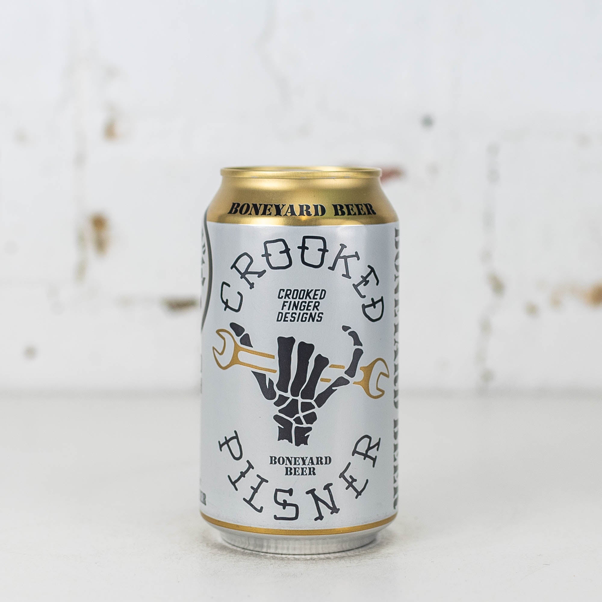 Boneyard x Crooked Finger Designs 'Crooked Pilsner'