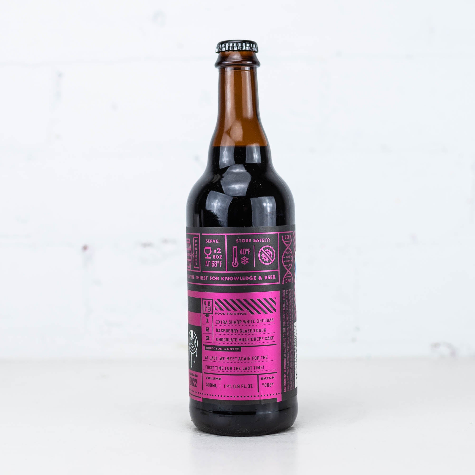 Bottle Logic - Jam The Radar Imperial Stout 2022 500ml