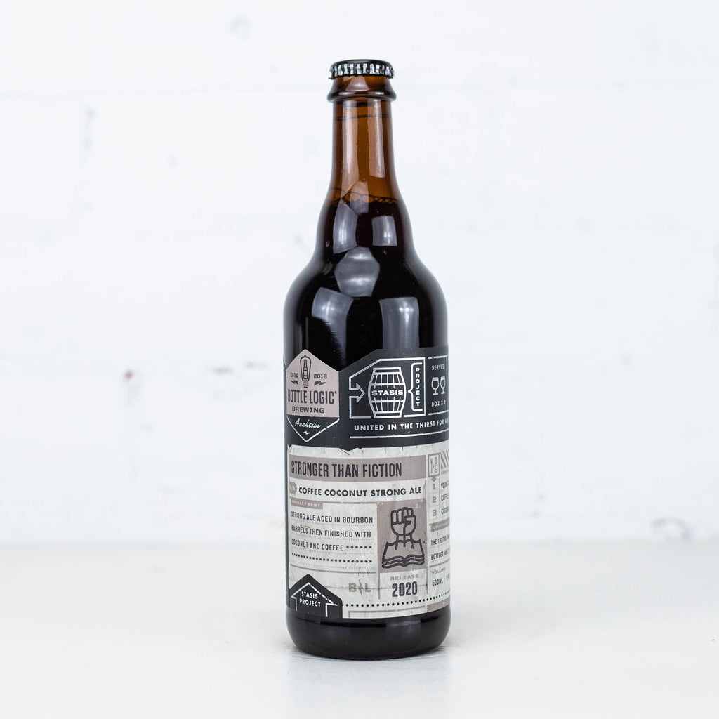 Bottle Logic - Stronger Than Fiction 2020 BA American Strong Ale 500ml