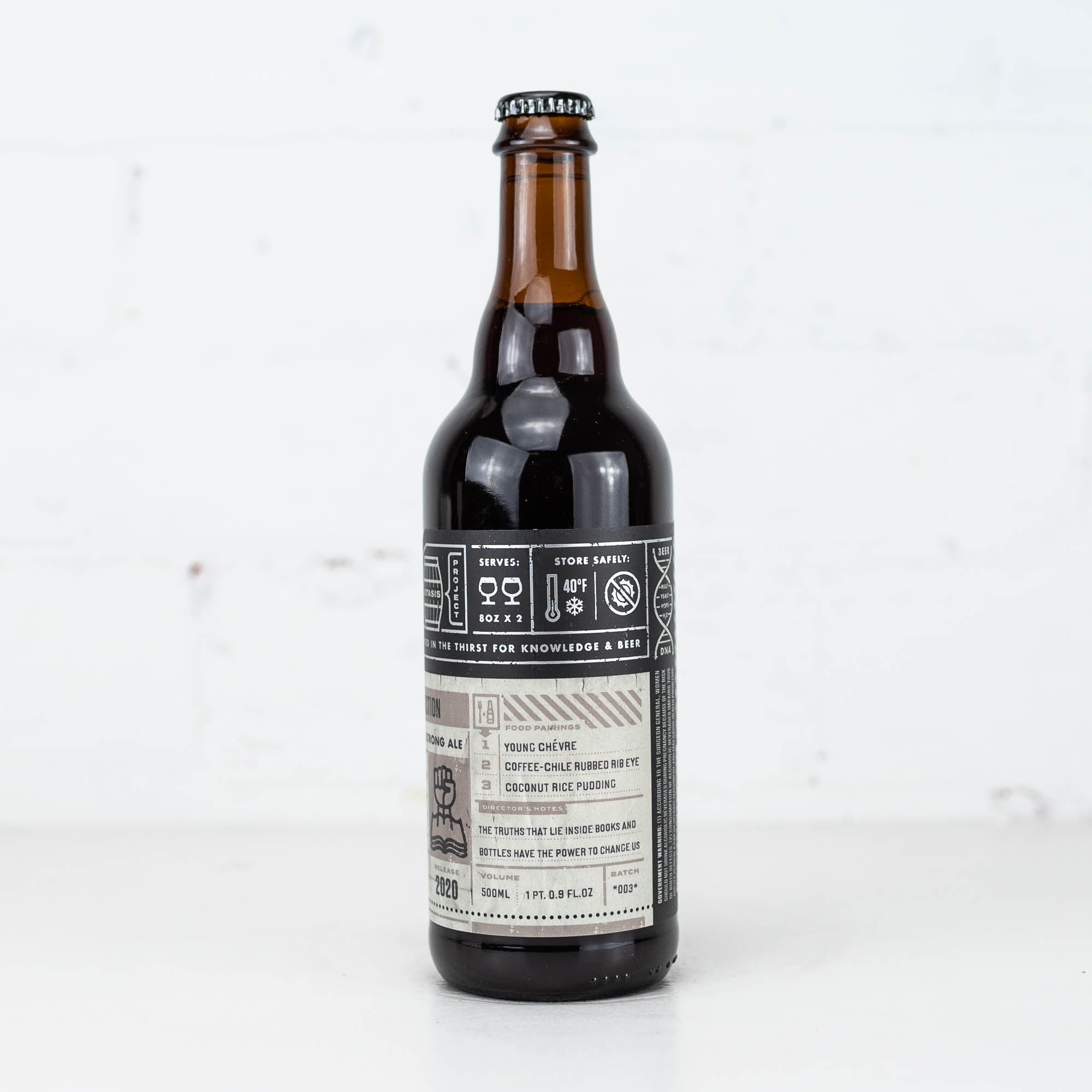 Bottle Logic - Stronger Than Fiction 2020 BA American Strong Ale 500ml