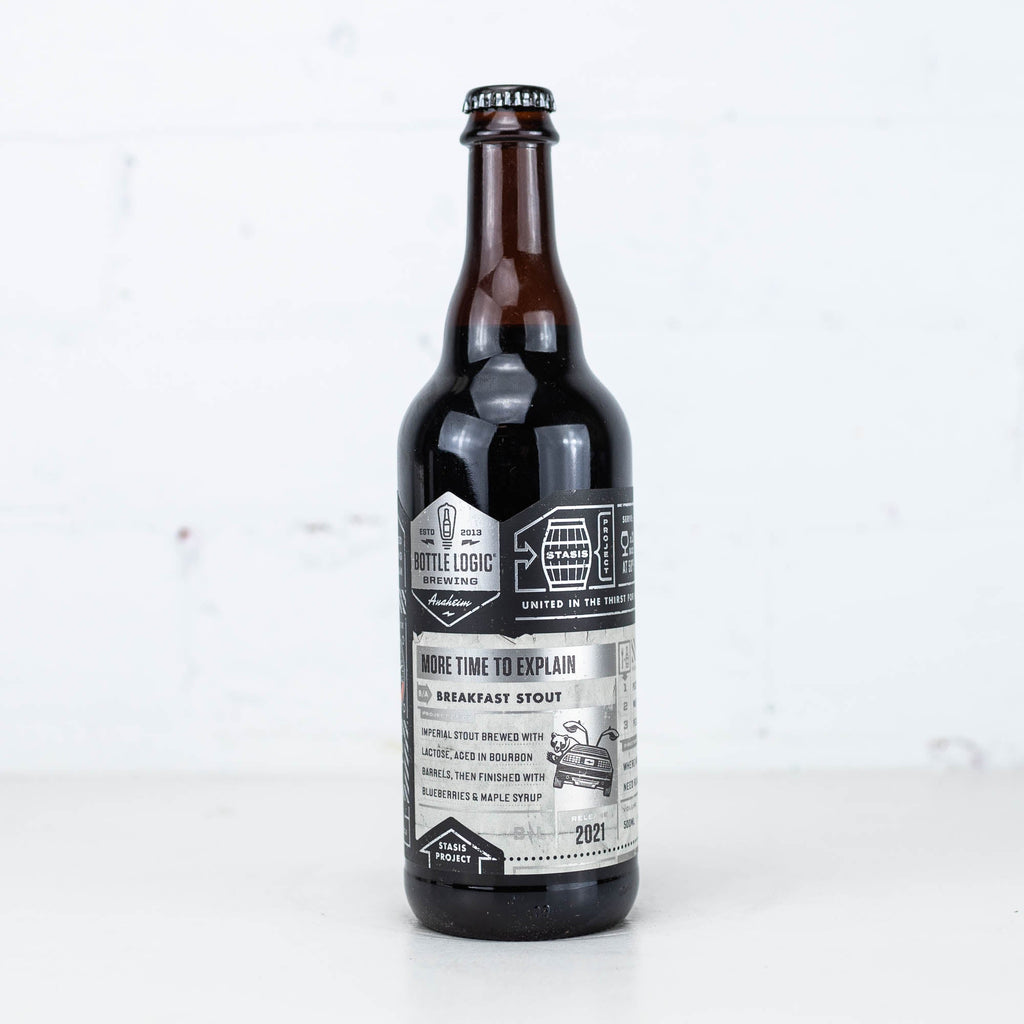 Bottle Logic - More Time To Explain BA Breakfast Stout 500ml